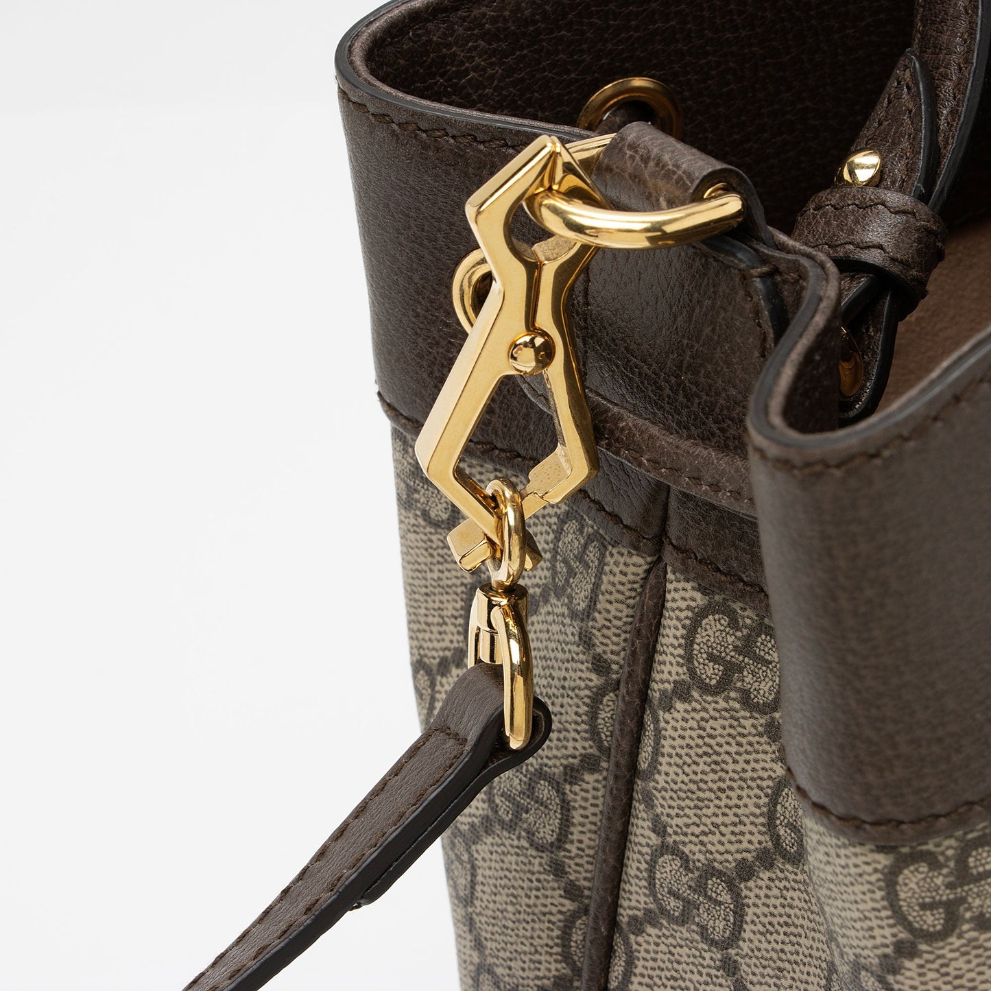 Gucci GG Supreme Ophidia Small Bucket Bag (SHF-tCaBgb)