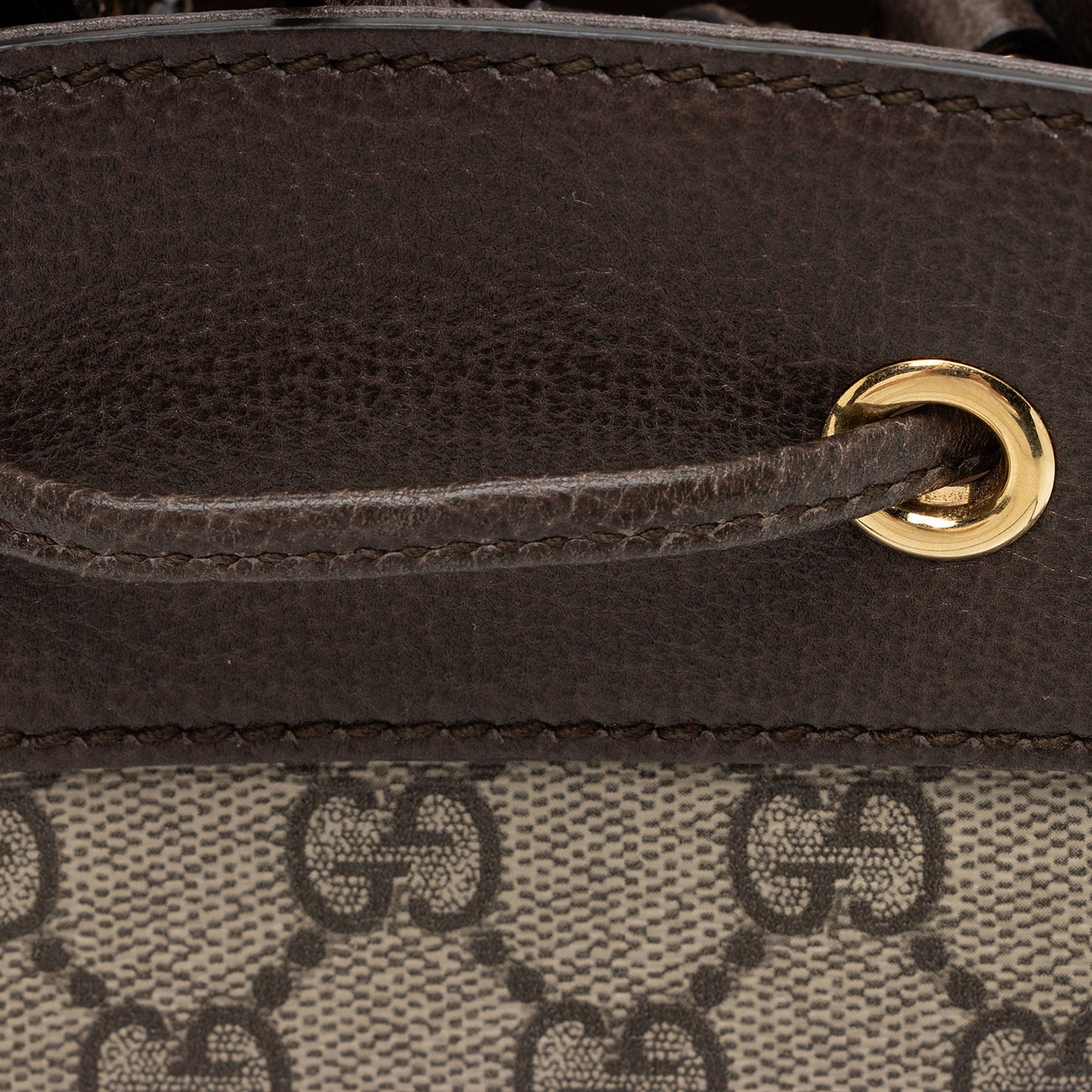 Gucci GG Supreme Ophidia Small Bucket Bag (SHF-tCaBgb)