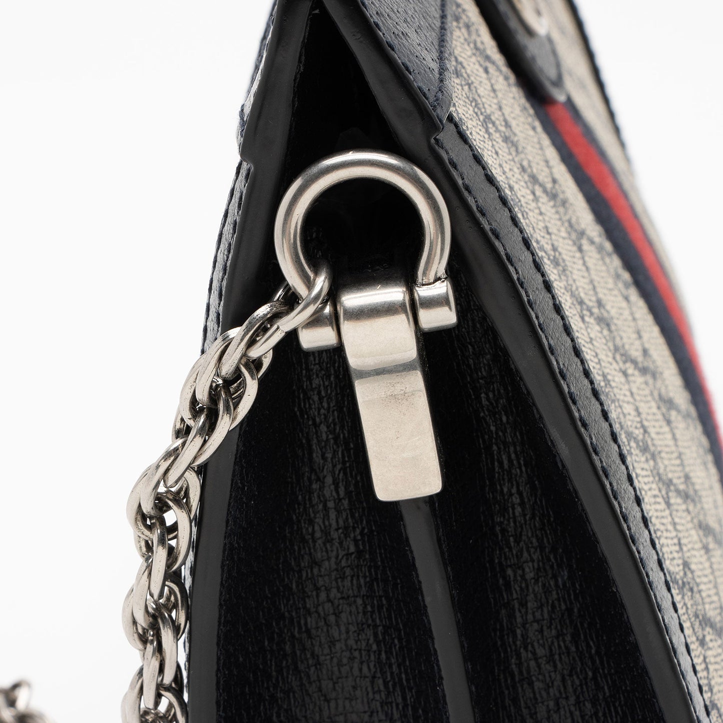 Gucci GG Supreme Ophidia Small Chain Shoulder Bag (SHF-lE2p5v)
