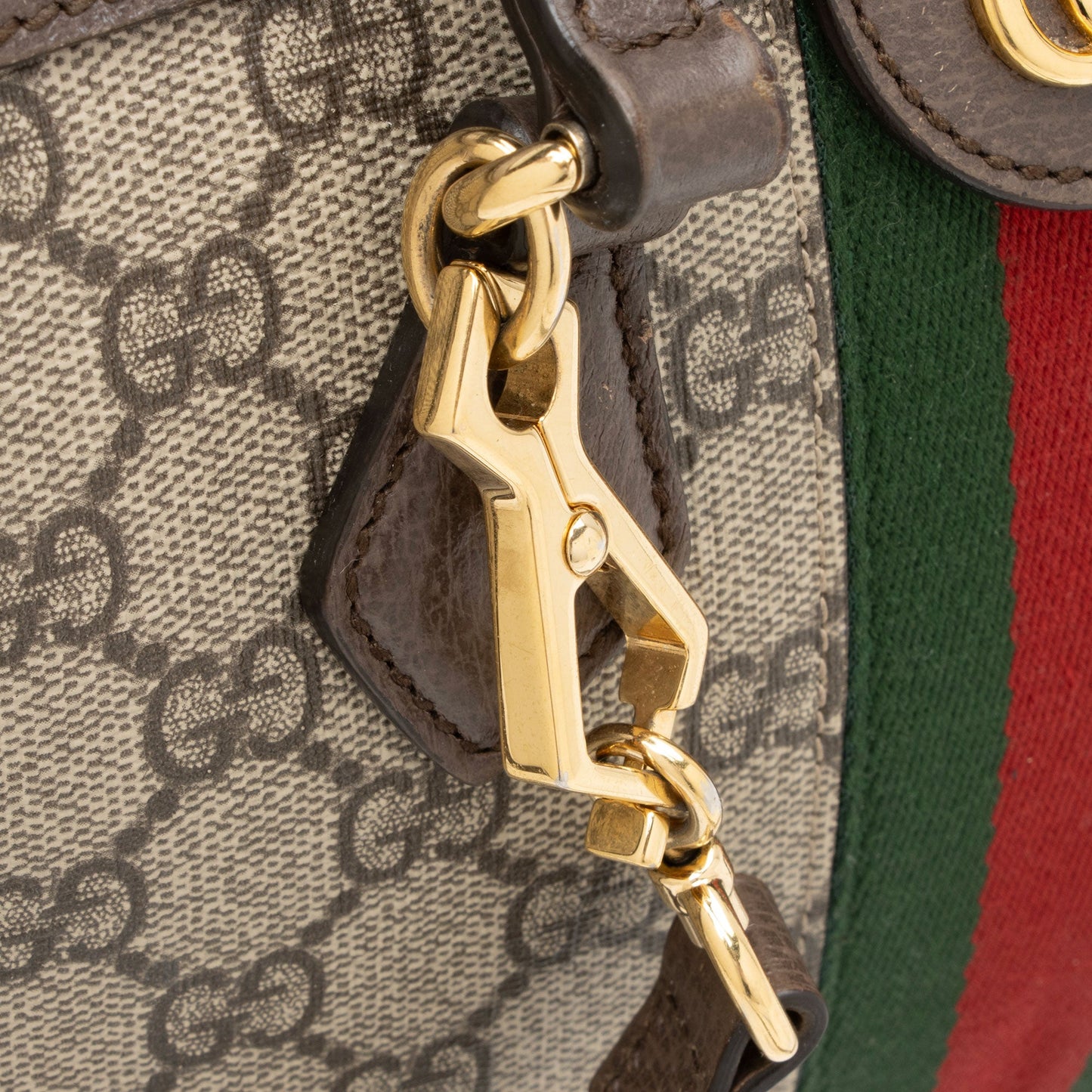 Gucci GG Supreme Ophidia Small Tote (SHF-E4DGh8)