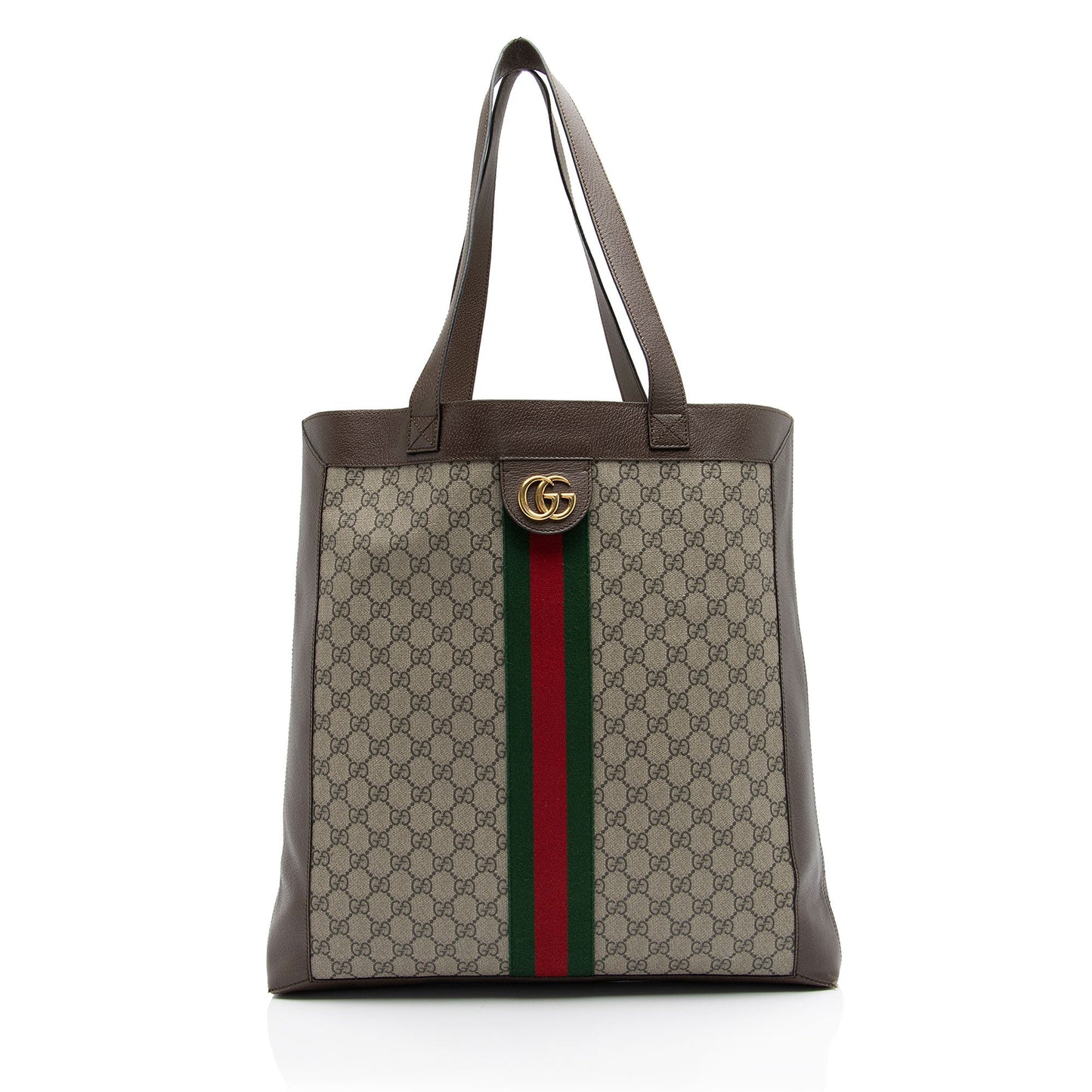 Gucci GG Supreme Ophidia Soft Vertical Large Tote (SHF-rk7fHN)