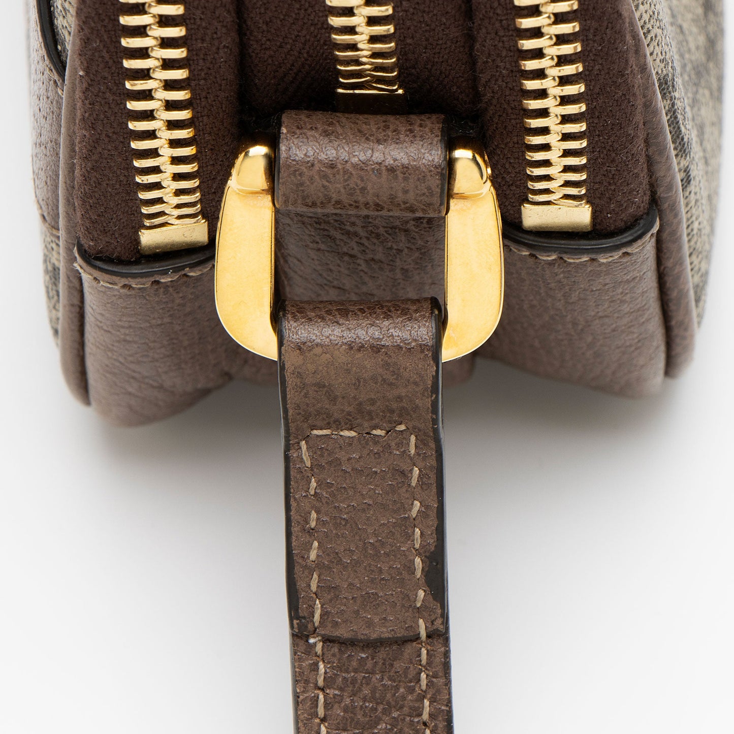 Gucci GG Supreme Ophidia Triple Zip Crossbody (SHF-Que4iF)