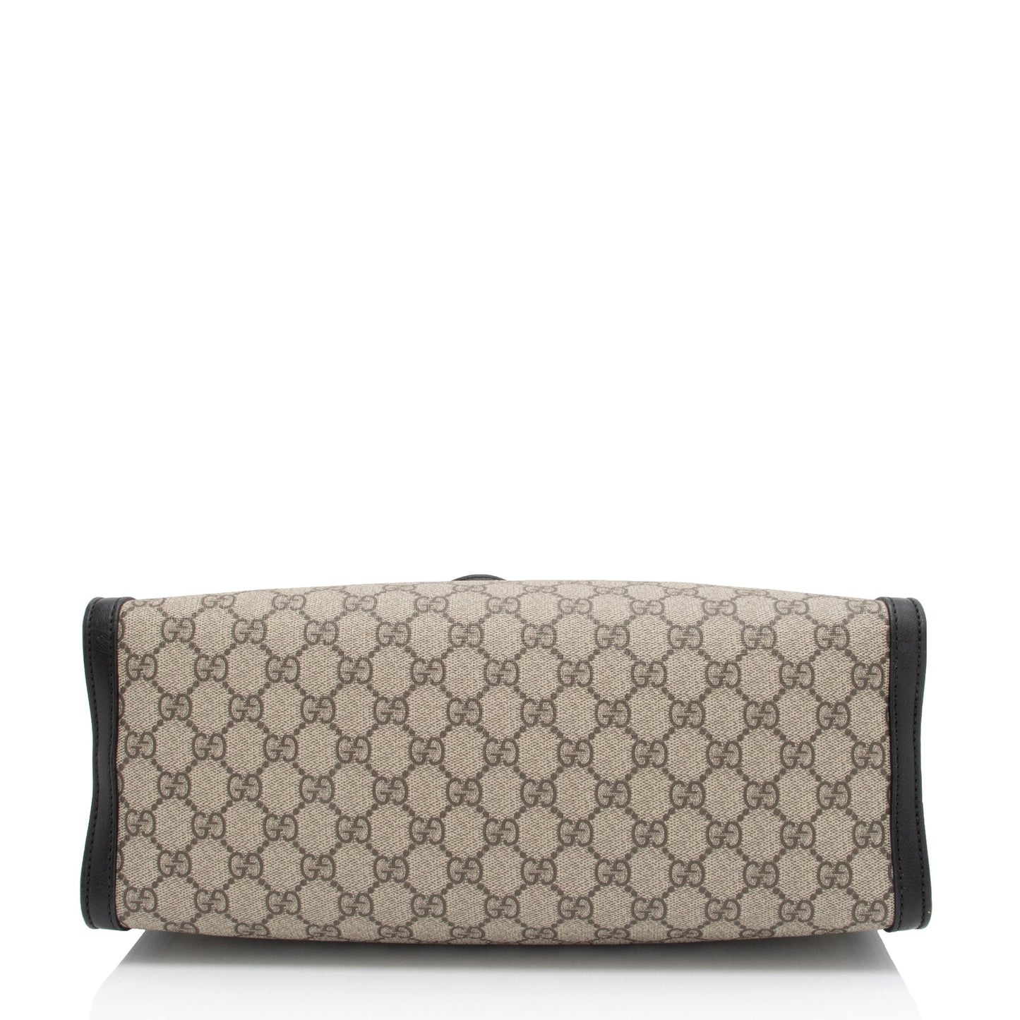 Gucci GG Supreme Padlock Chain Medium Shoulder Bag (SHF-HpZzJo)