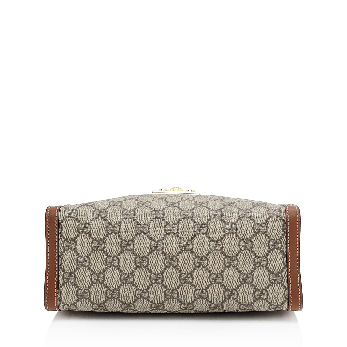 Gucci GG Supreme Padlock Chain Small Shoulder Bag (SHF-Z3zmfK)