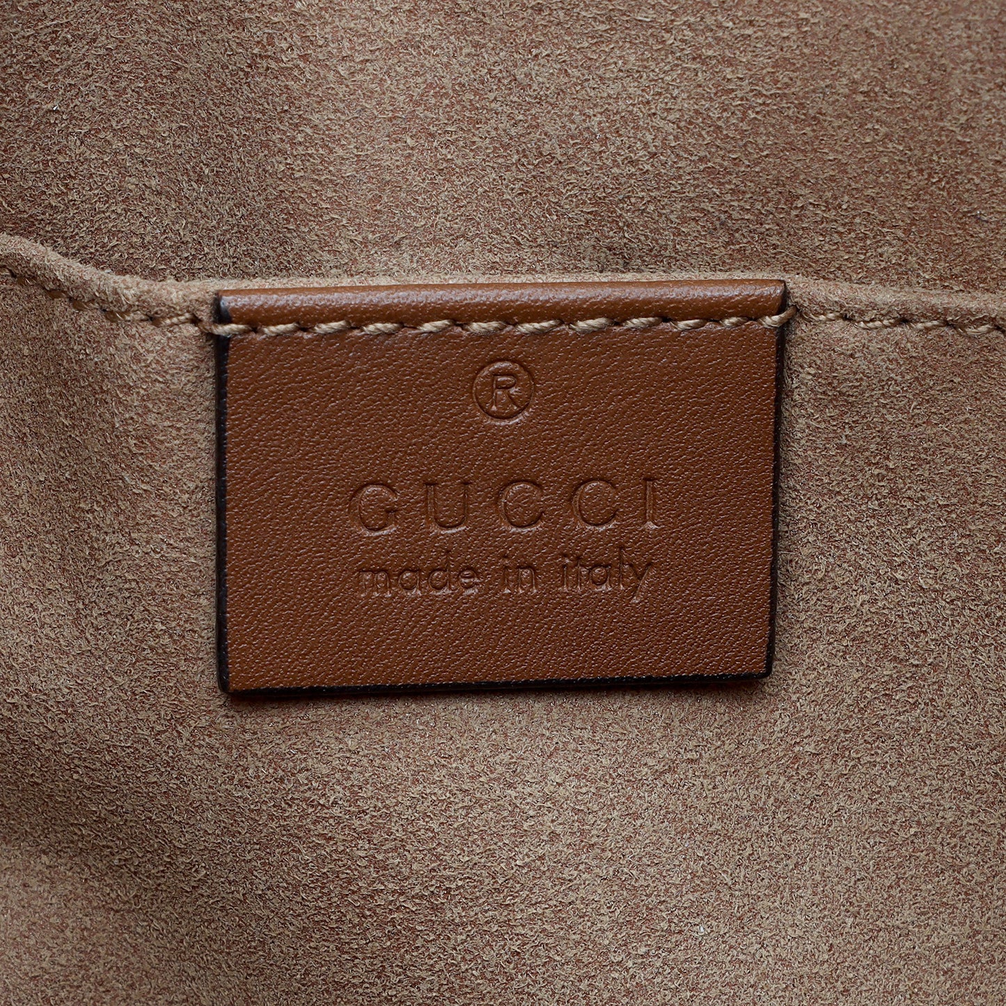 Gucci GG Supreme Padlock Chain Small Shoulder Bag (SHF-Z3zmfK)