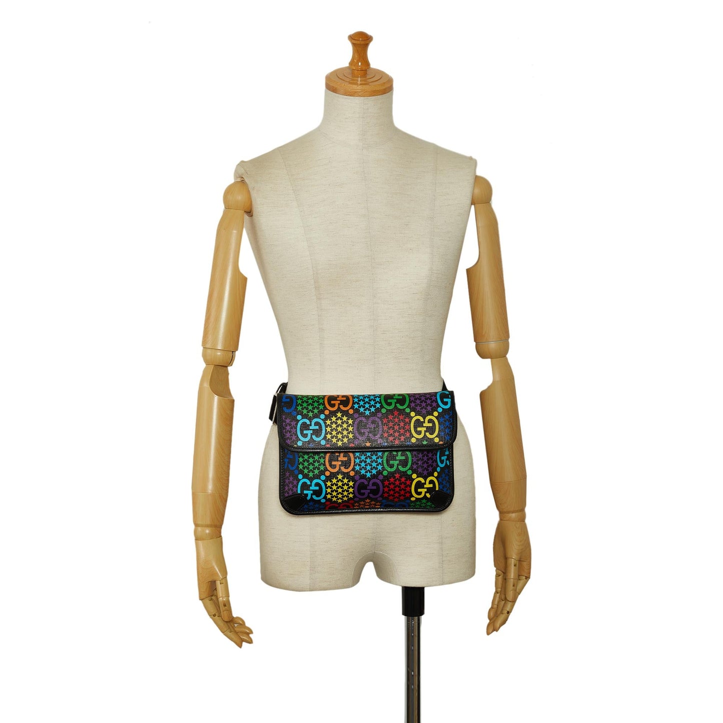 Gucci GG Supreme Psychedelic Belt Bag (SHG-lGM1A4)