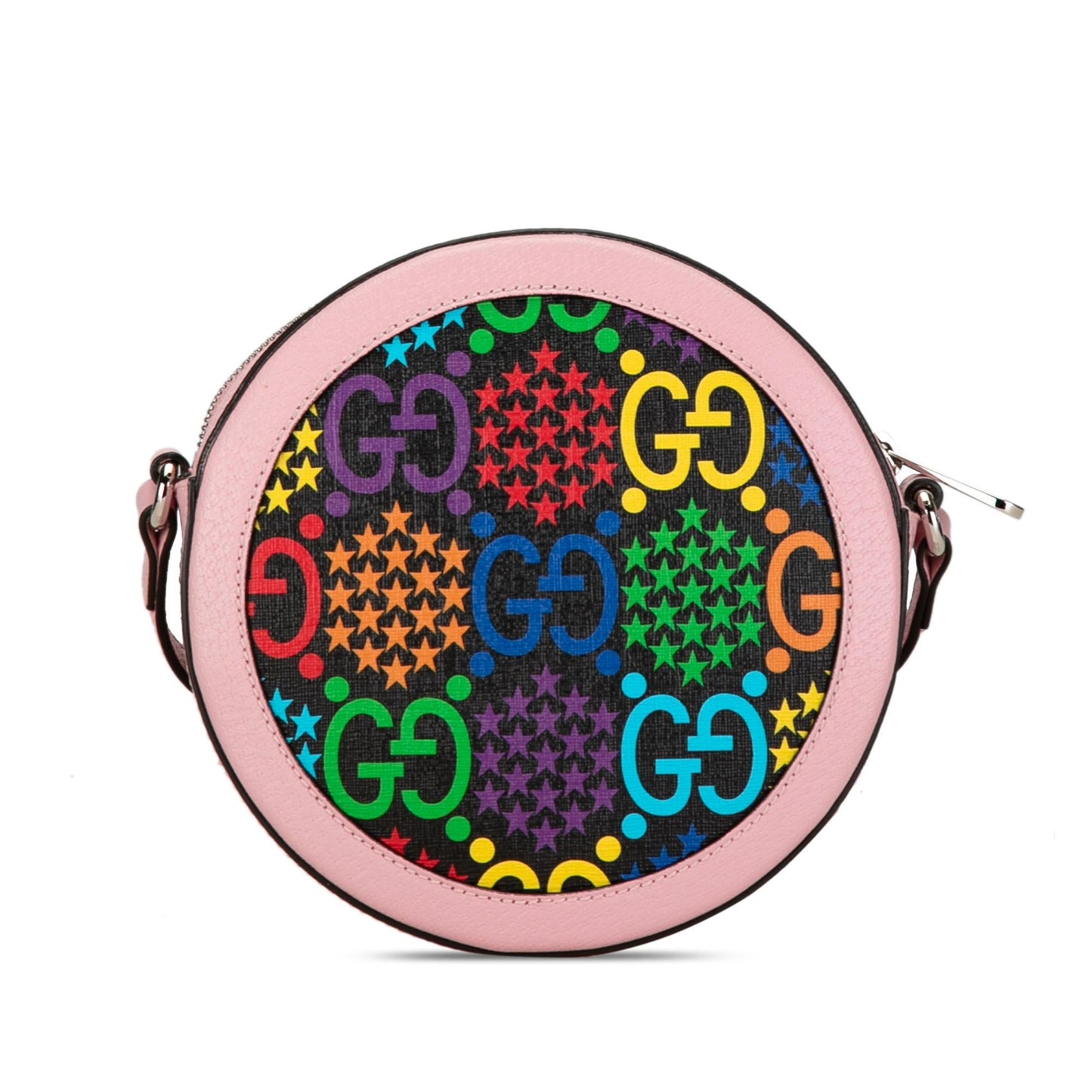 Gucci GG Supreme Psychedelic Round Crossbody (SHG-QNIXUR)