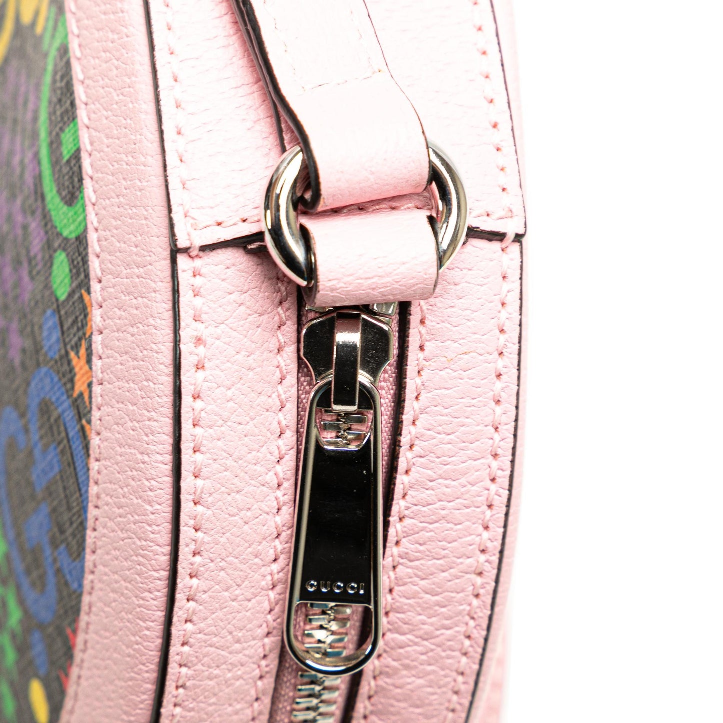 Gucci GG Supreme Psychedelic Round Crossbody (SHG-QNIXUR)