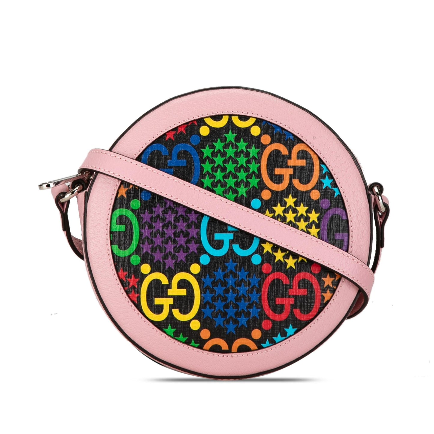 Gucci GG Supreme Psychedelic Round Crossbody (SHG-QNIXUR)