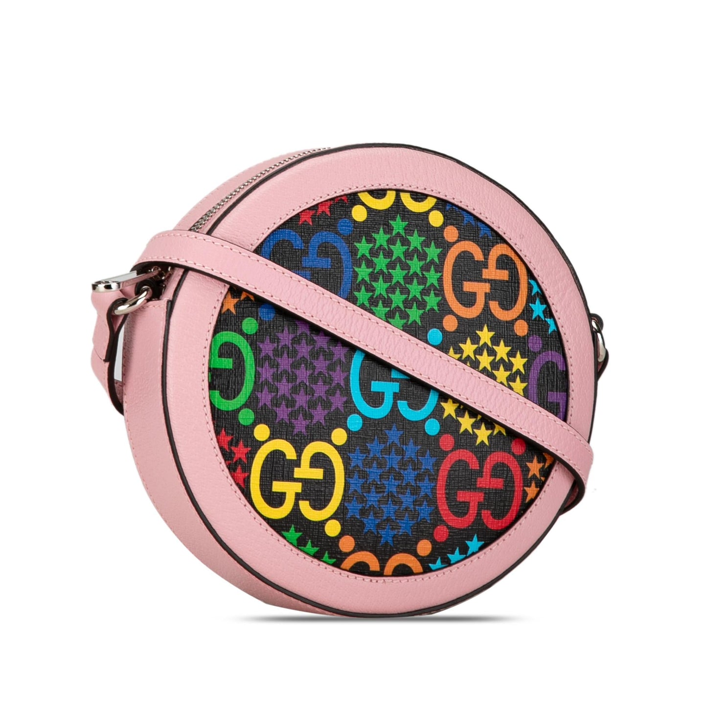 Gucci GG Supreme Psychedelic Round Crossbody (SHG-QNIXUR)
