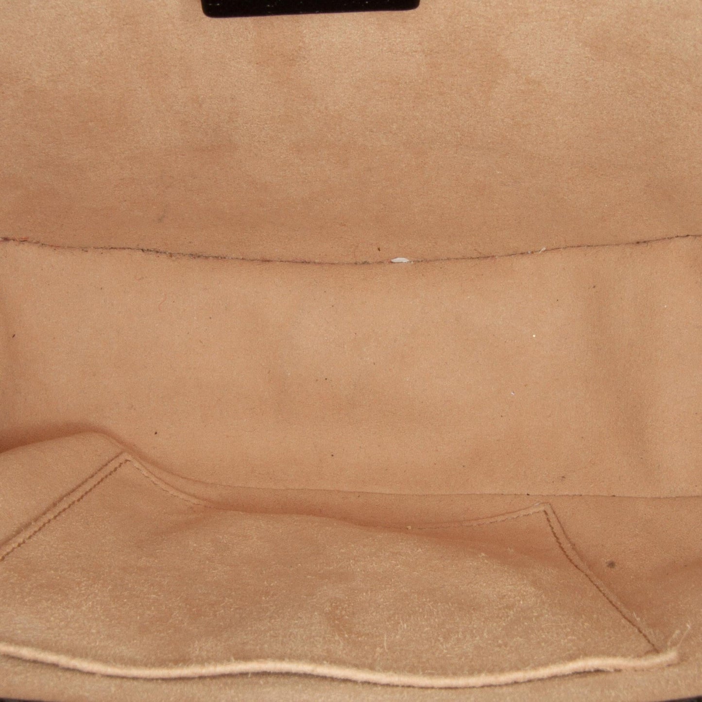 Gucci GG Supreme Saddle Padlock Crossbody Bag (SHG-BUWgu6)