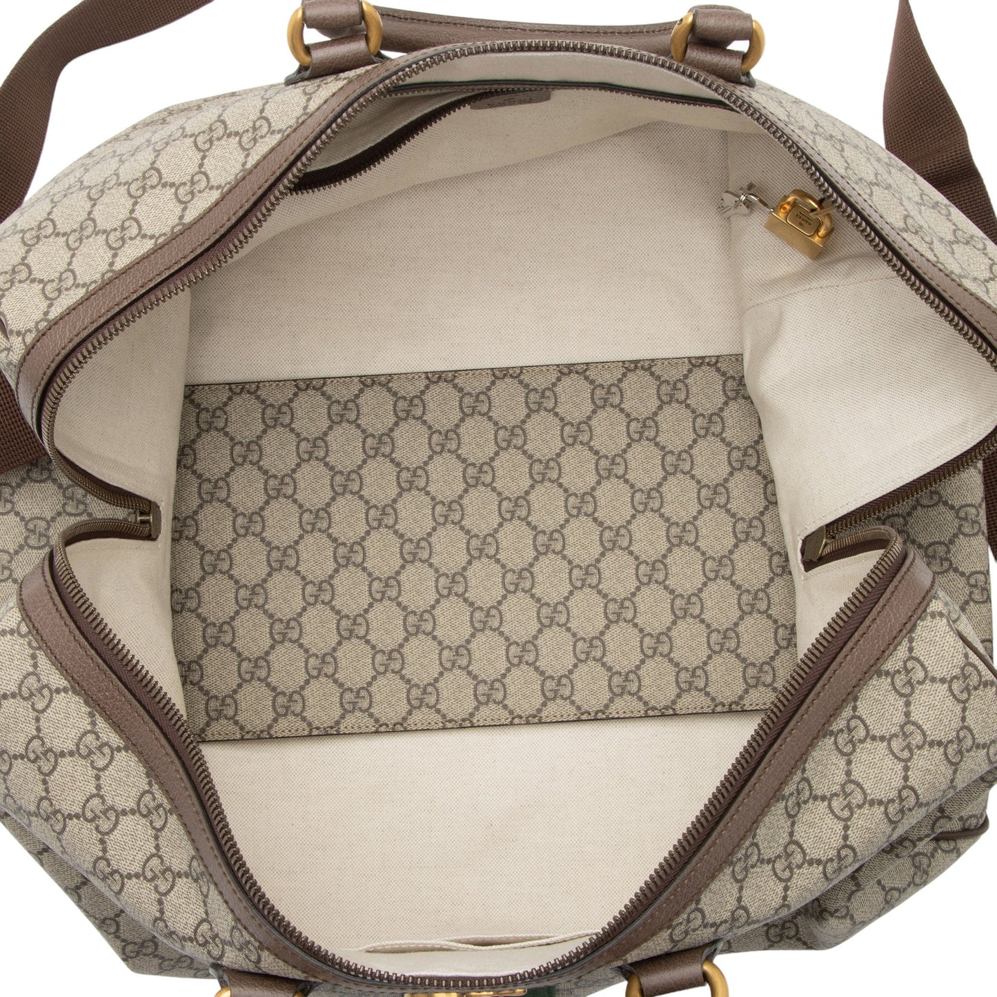 Gucci GG Supreme Savoy Medium Duffle Bag (SHF-9LeM4P)
