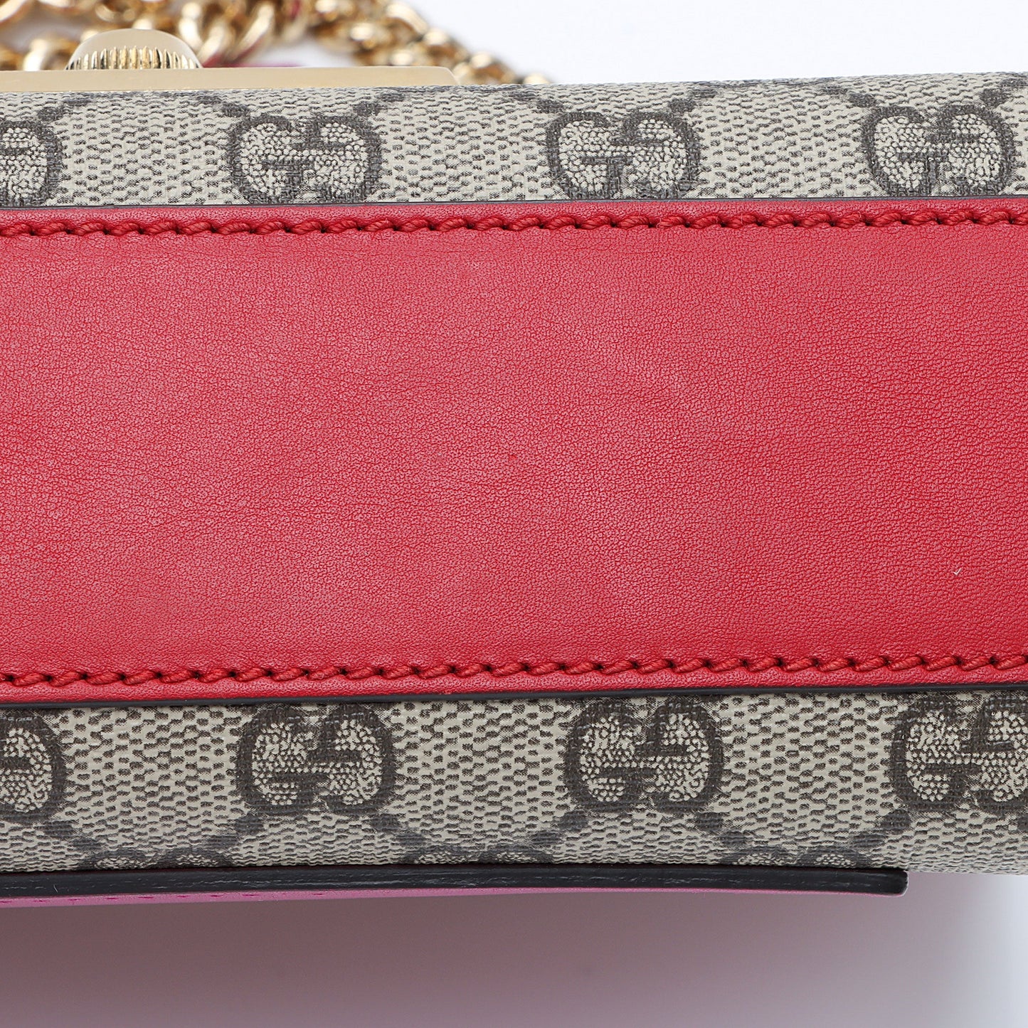 Gucci GG Supreme Small Padlock Shoulder Bag (SHF-121XFL)