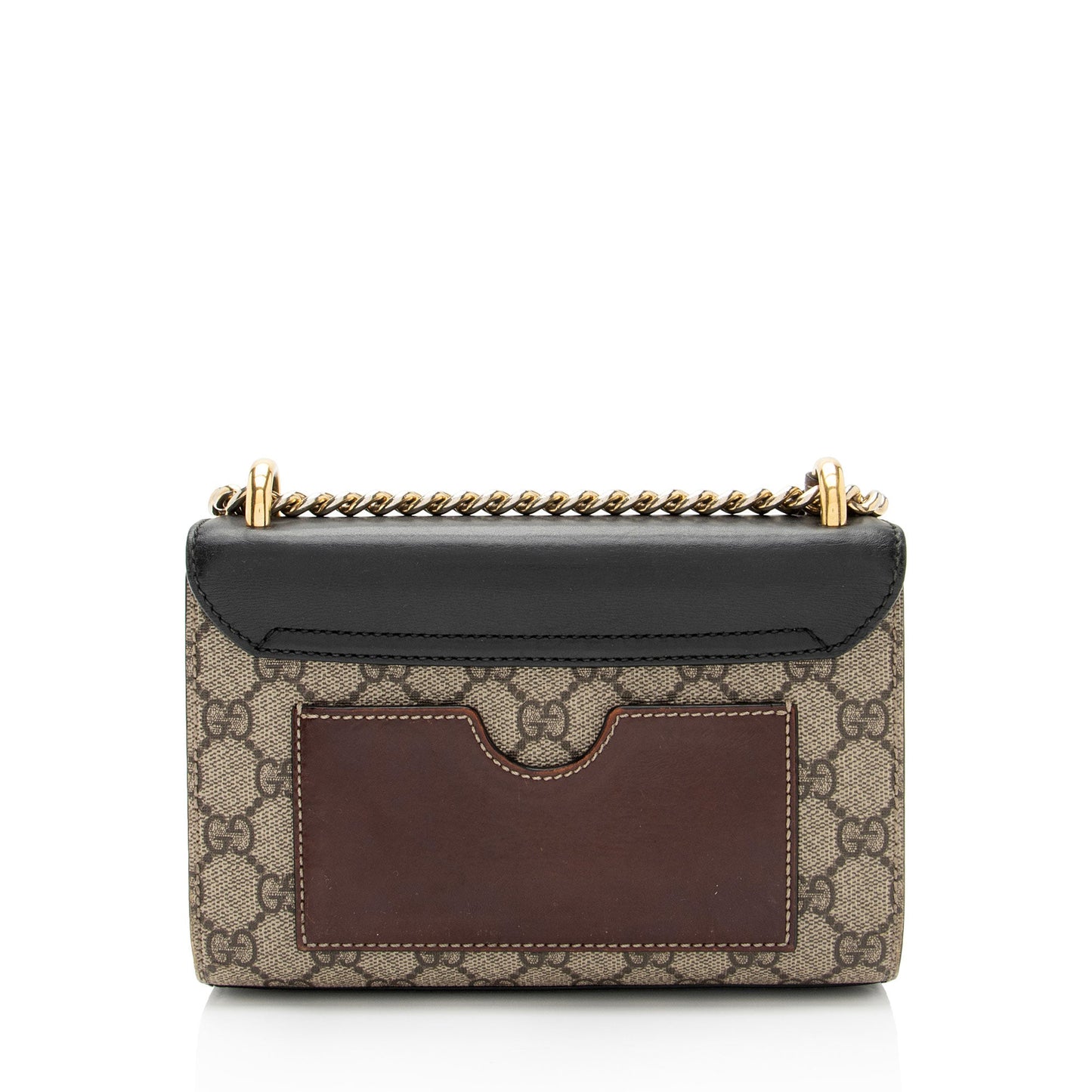Gucci GG Supreme Small Padlock Shoulder Bag (SHF-vRdeyi)