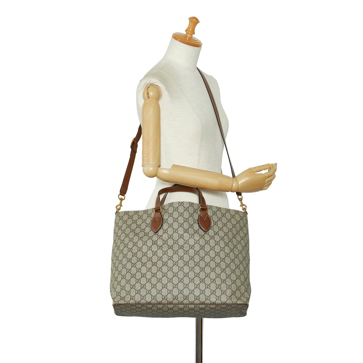 Gucci GG Supreme Soft Tote (SHG-WhdAFQ)