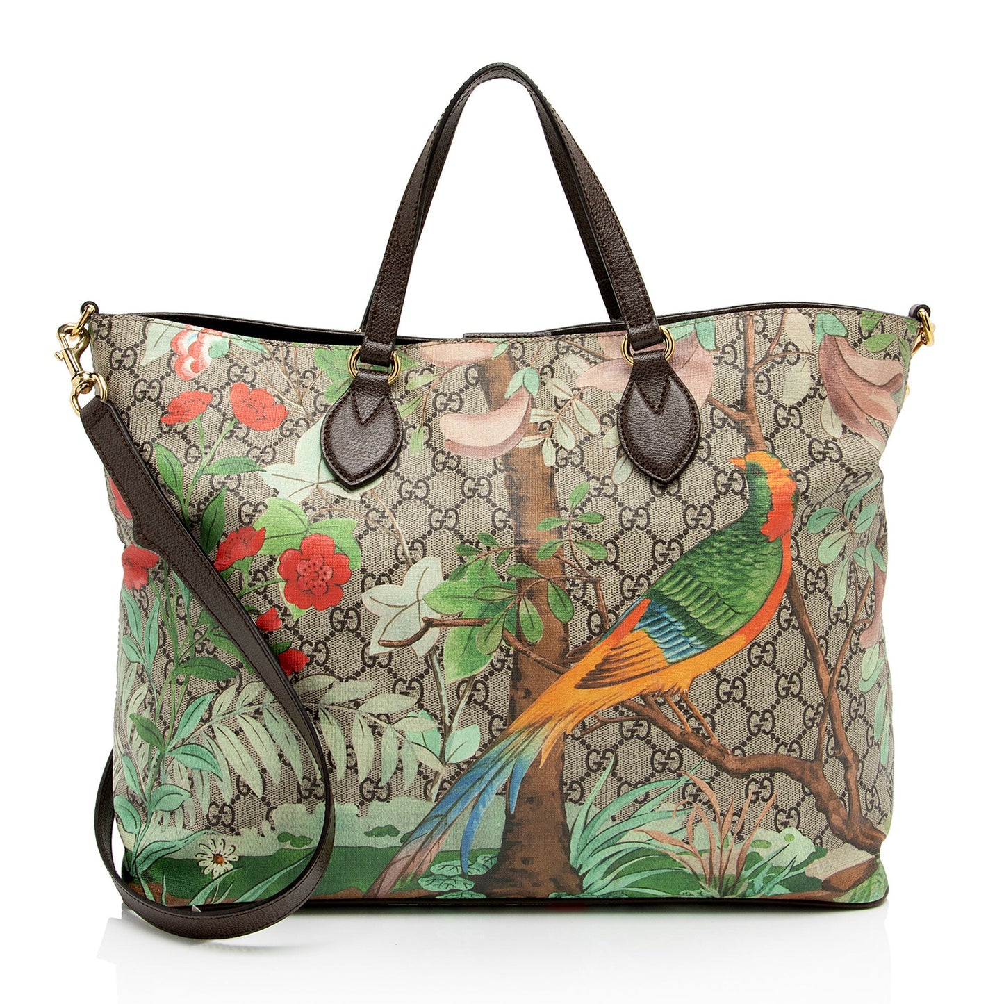 Gucci GG Supreme Tian Soft Tote (SHF-ZRvl7k)