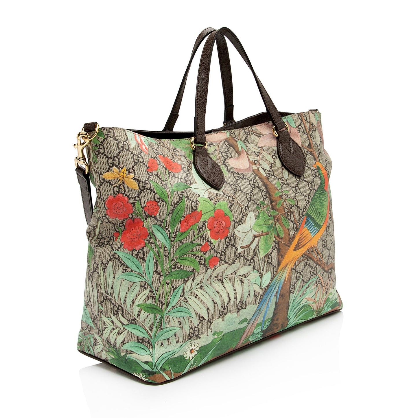 Gucci GG Supreme Tian Soft Tote (SHF-ZRvl7k)