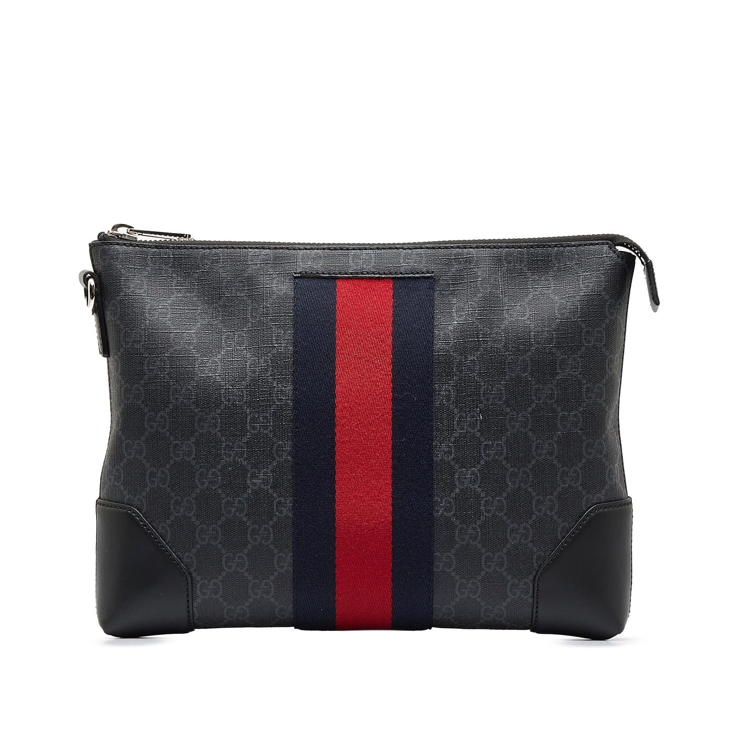 Gucci GG Supreme Web Clutch (SHG-17wQqh)