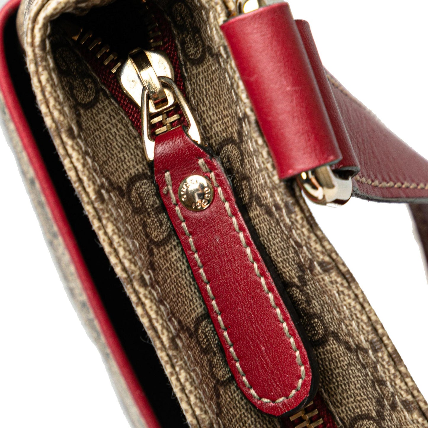 Gucci GG Supreme Web Crossbody (SHG-2dgY1o)
