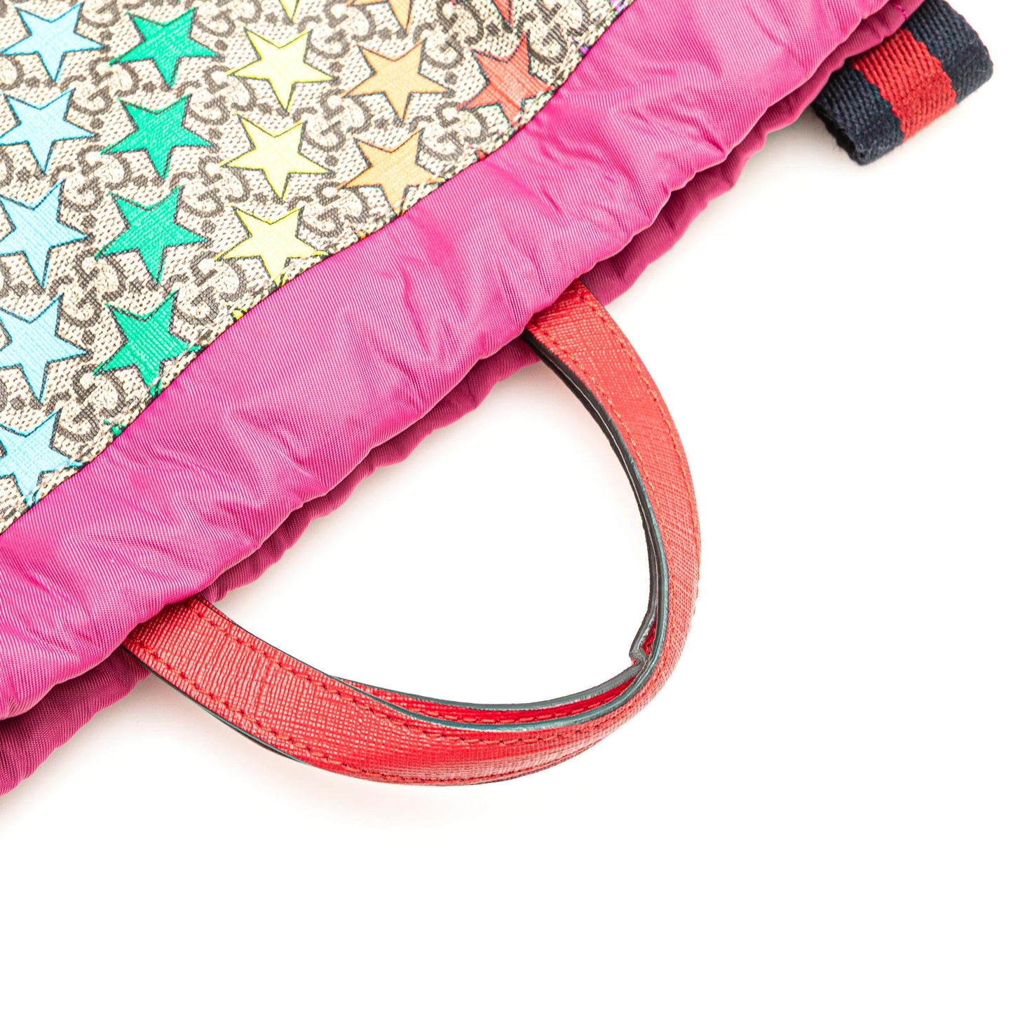 Gucci GG Supreme Web Star Print Children's Backpack