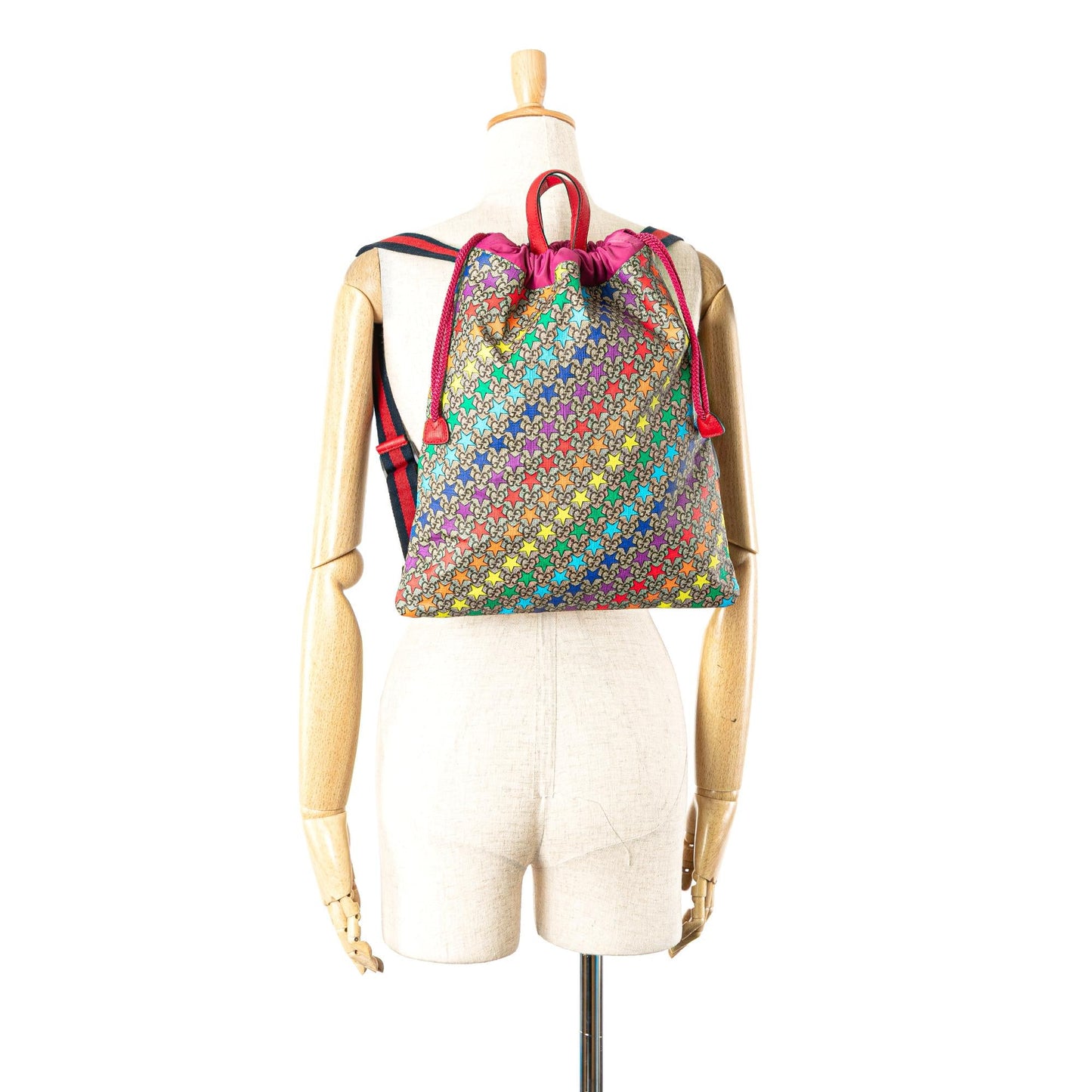 Gucci GG Supreme Web Star Print Children's Backpack