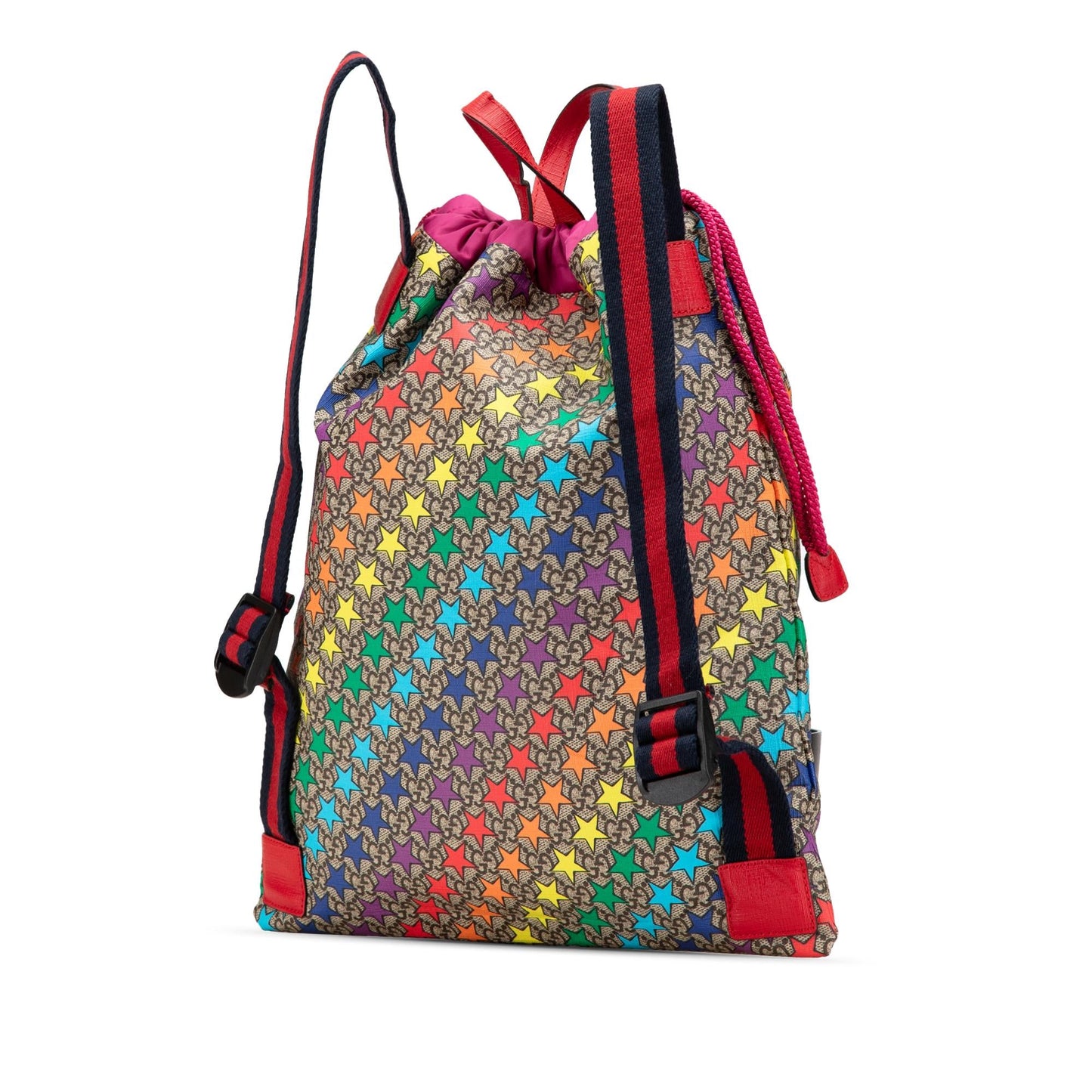 Gucci GG Supreme Web Star Print Children's Backpack