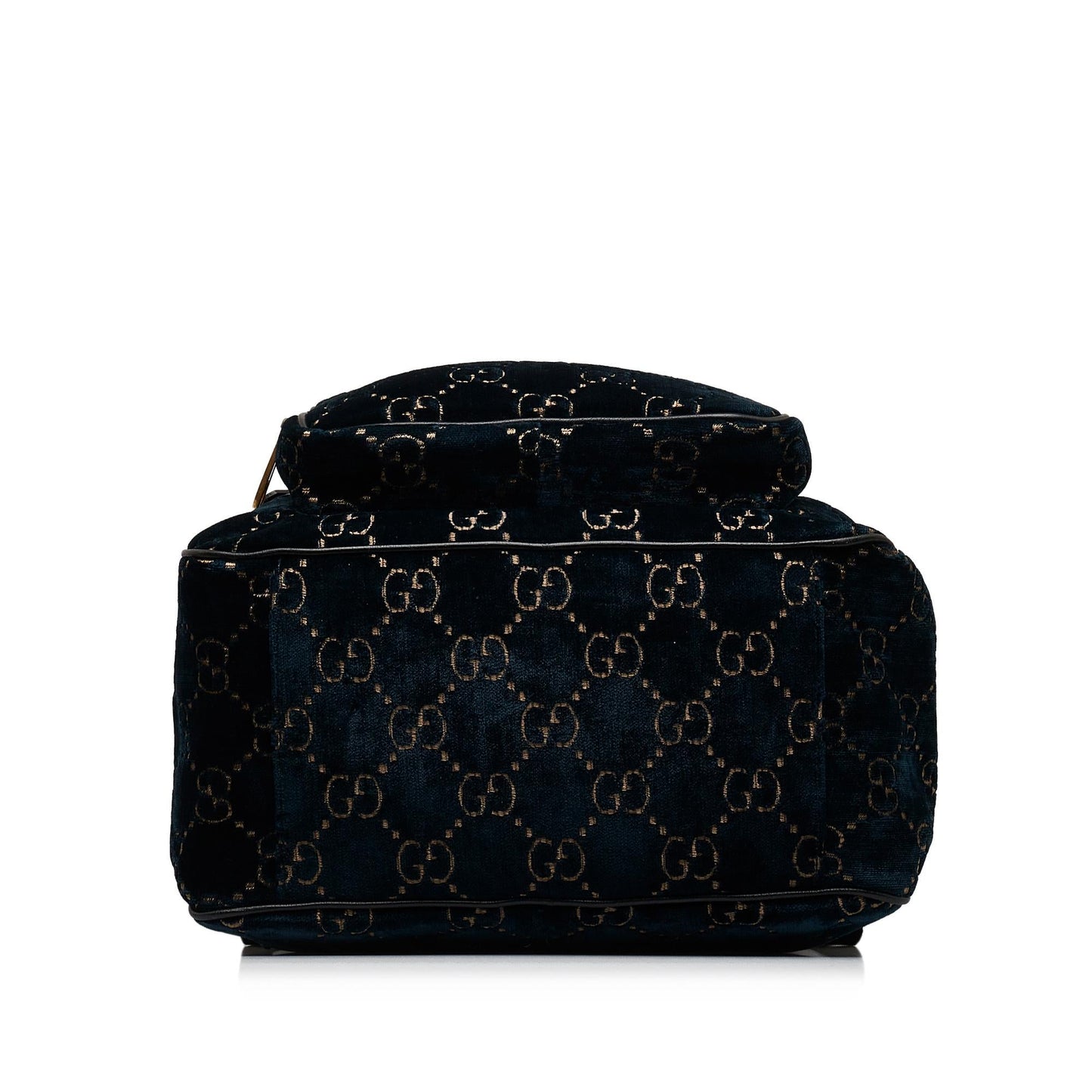 Gucci GG Velvet Double Buckle Backpack (SHG-ew8ThP)