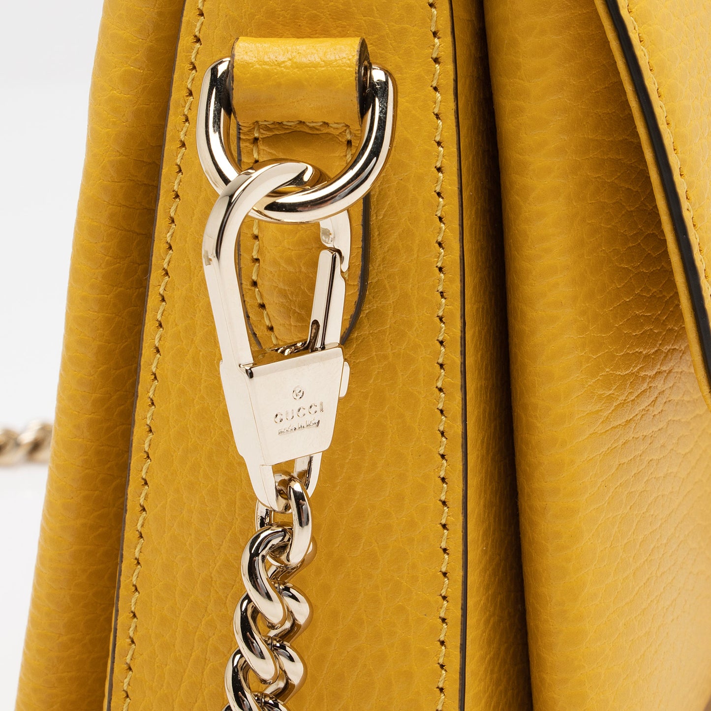 Gucci Grained Calfskin Interlocking G Small Crossbody Bag (SHF-WZ1qPR)