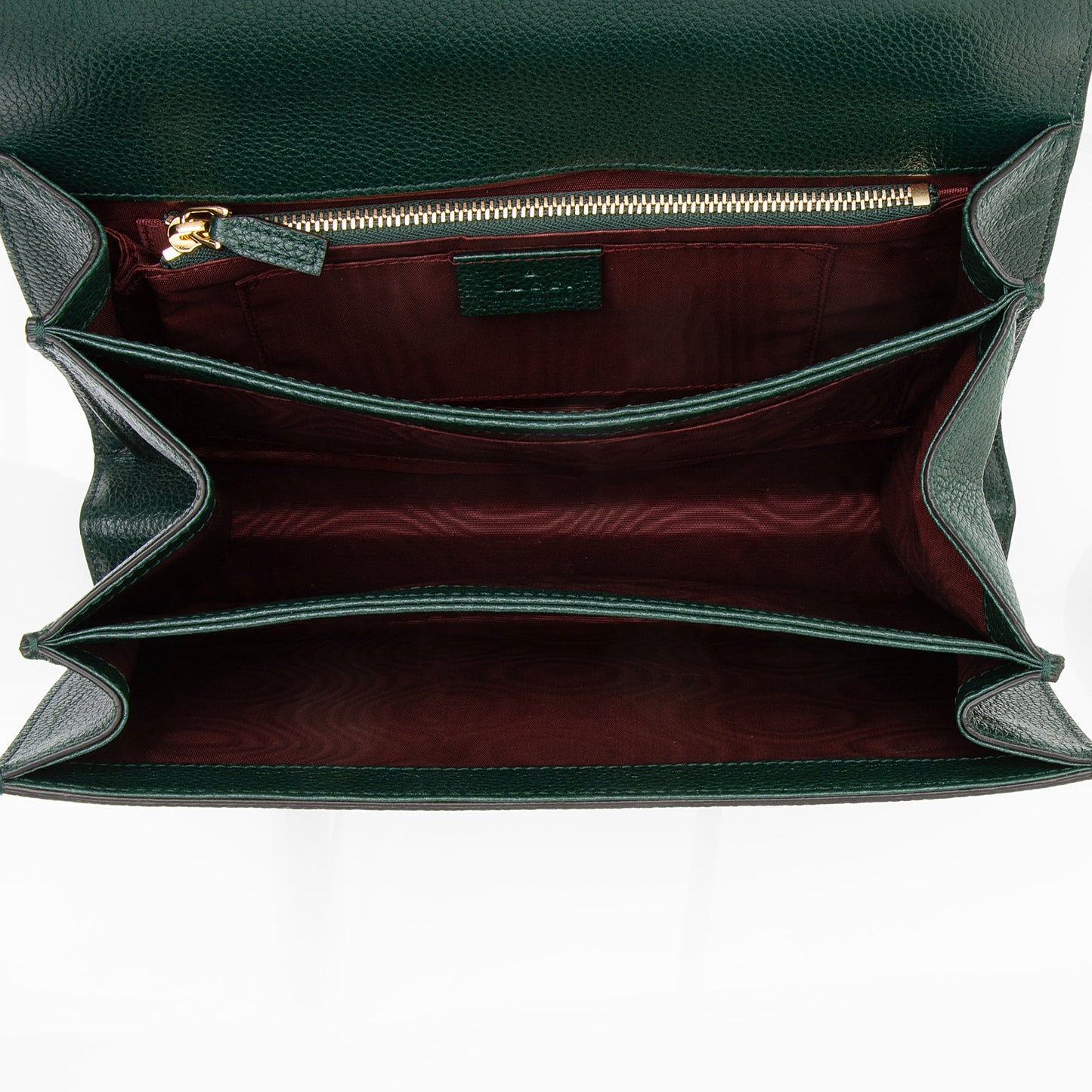 Gucci Grained Calfskin Zumi Small Crossbody Bag (SHF-23619)