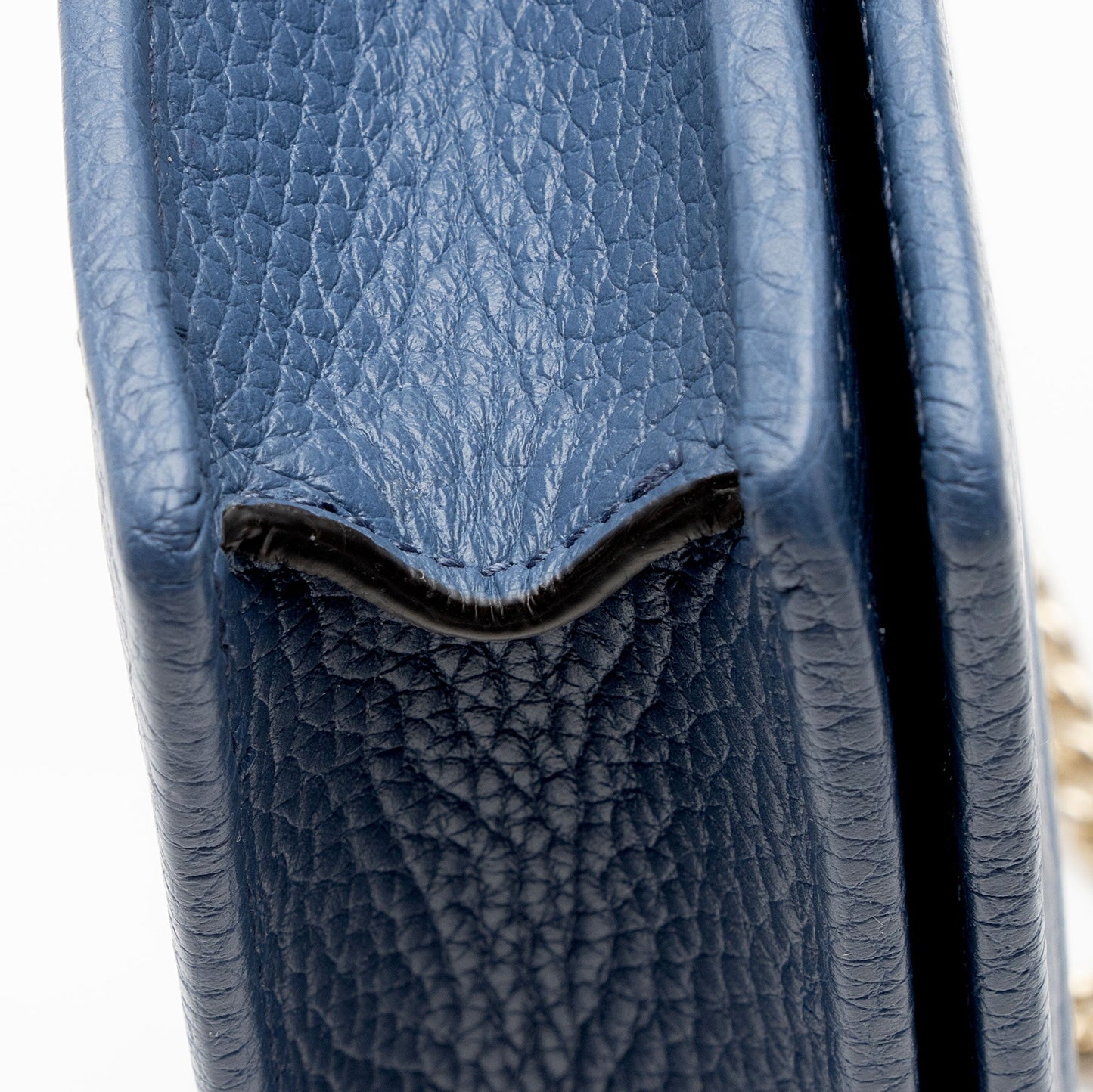 Gucci Grained Leather Soho Wallet on Chain Bag (SHF-6pAjFg)