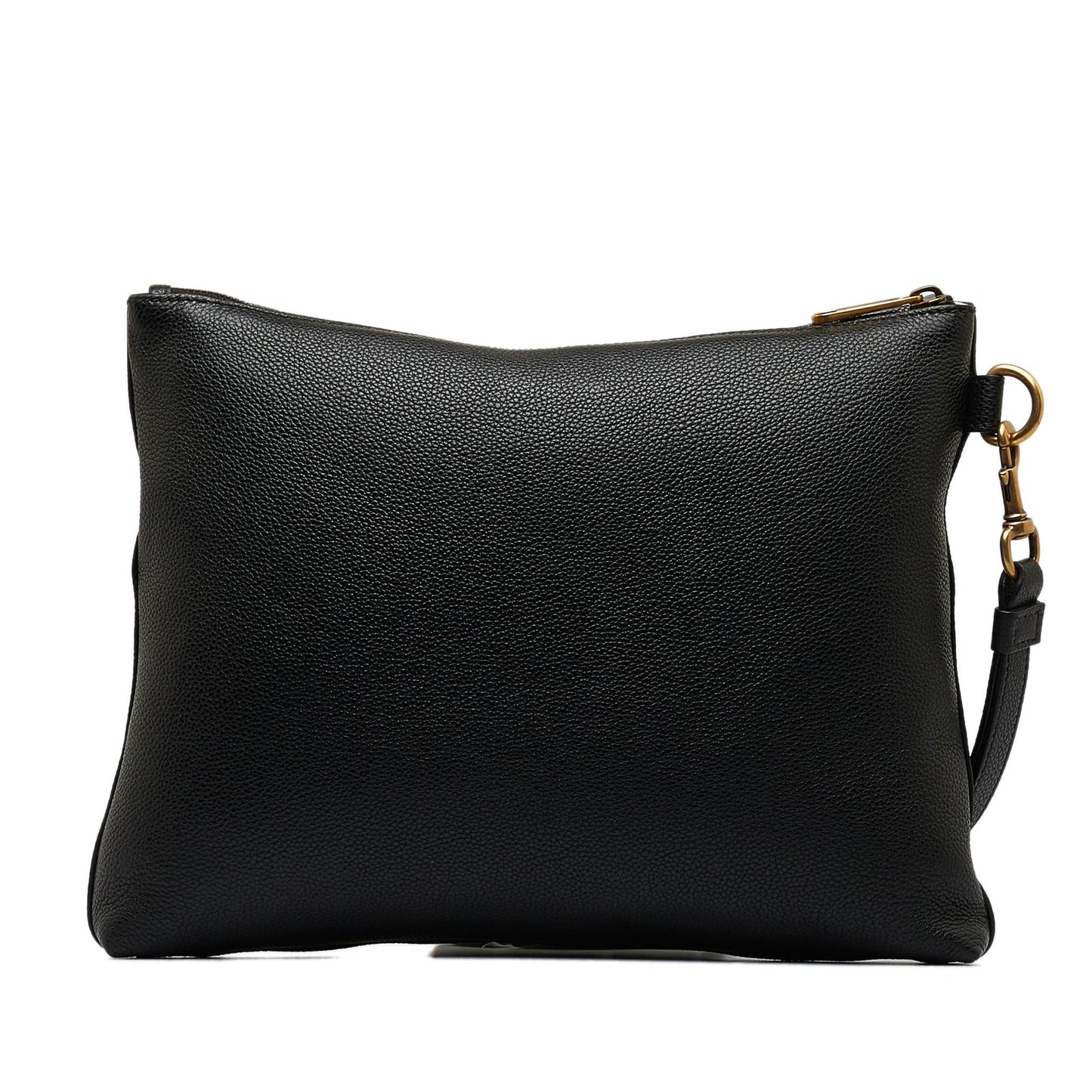 Gucci Gucci Logo Leather Clutch Bag (SHG-Gyg3CU)