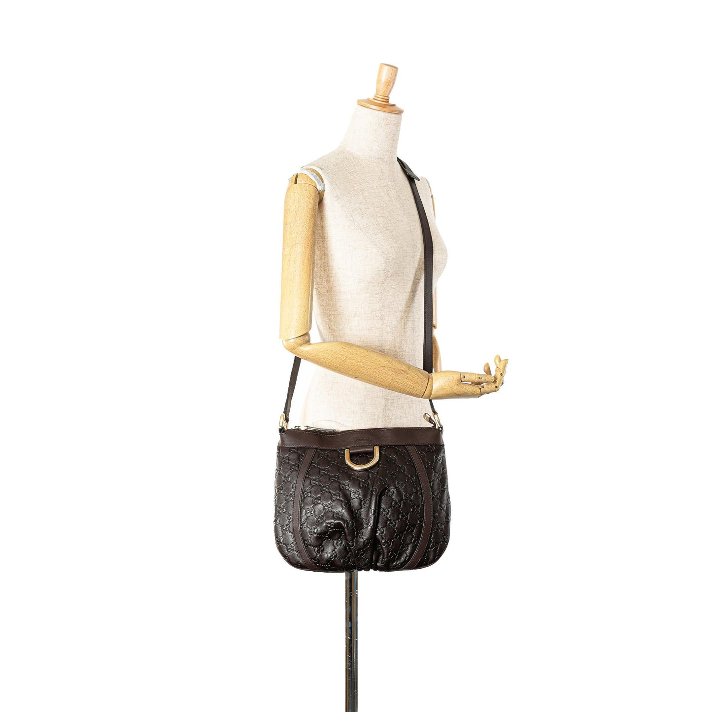 Gucci Guccissima Abbey D Ring Crossbody (SHG-EmUJqT)