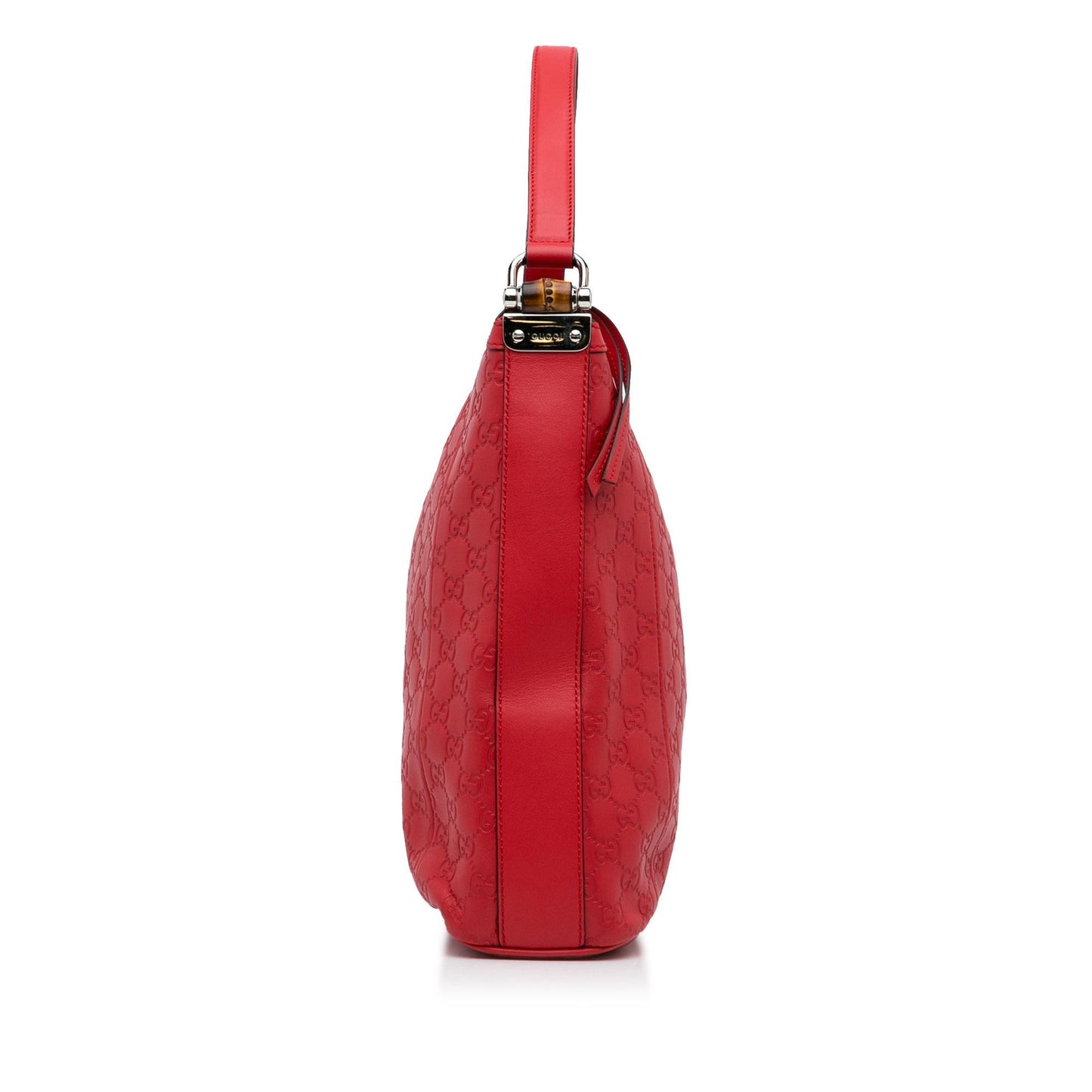 Gucci Guccissima Bamboo Shoulder Bag (SHG-Zkij8n)