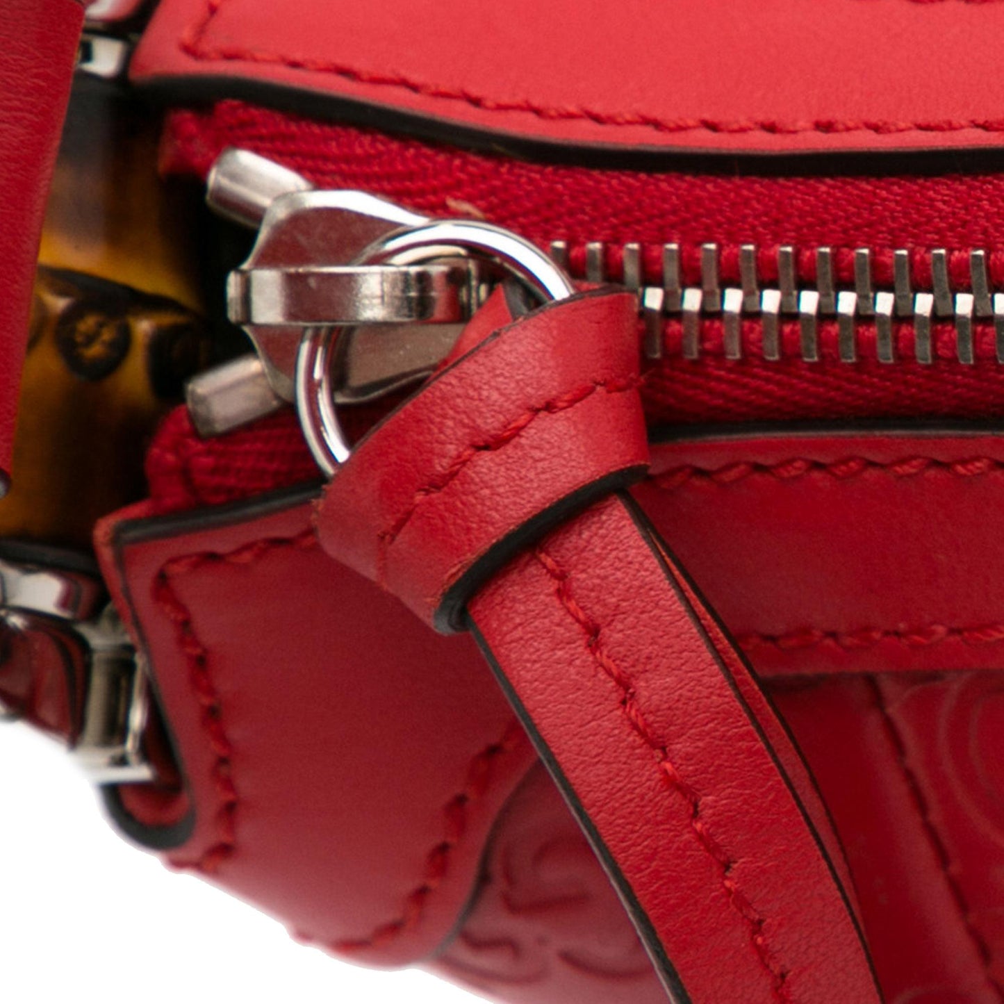 Gucci Guccissima Bamboo Shoulder Bag (SHG-Zkij8n)