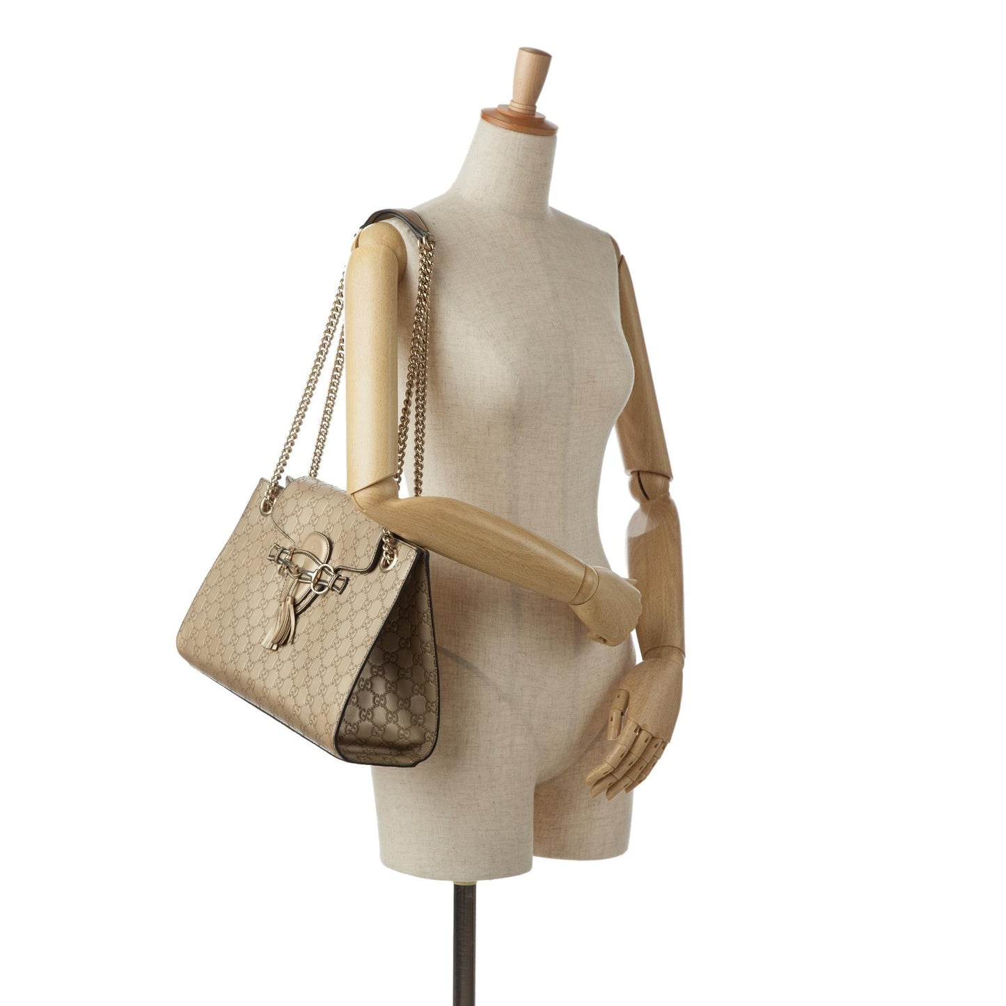 Gucci Guccissima Emily Shoulder Bag (SHG-RFwiJ3)