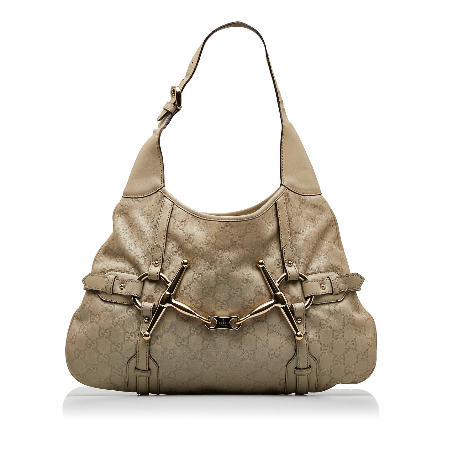 Gucci Guccissima Horsebit 85th Anniversary Hobo (SHG-Y7FlKr)
