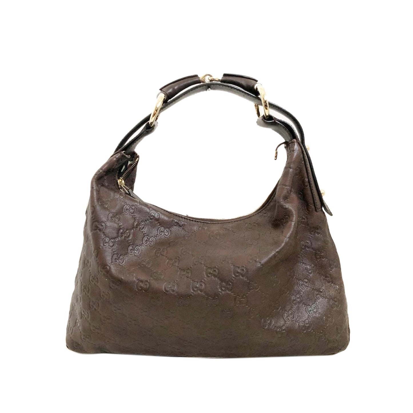 Gucci Guccissima Horsebit Hobo (SHG-VfTOh0)