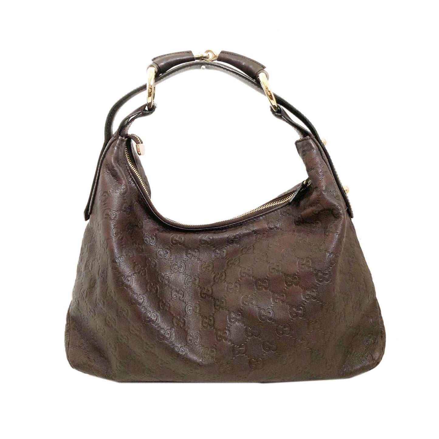 Gucci Guccissima Horsebit Hobo (SHG-VfTOh0)