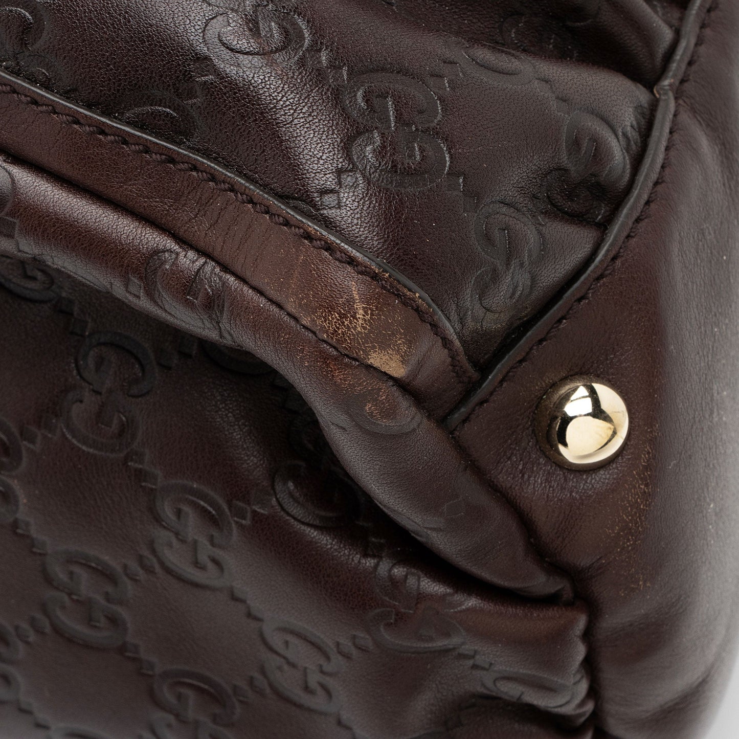 Gucci Guccissima Leather D Ring Large Hobo (SHF-SM0fmu)
