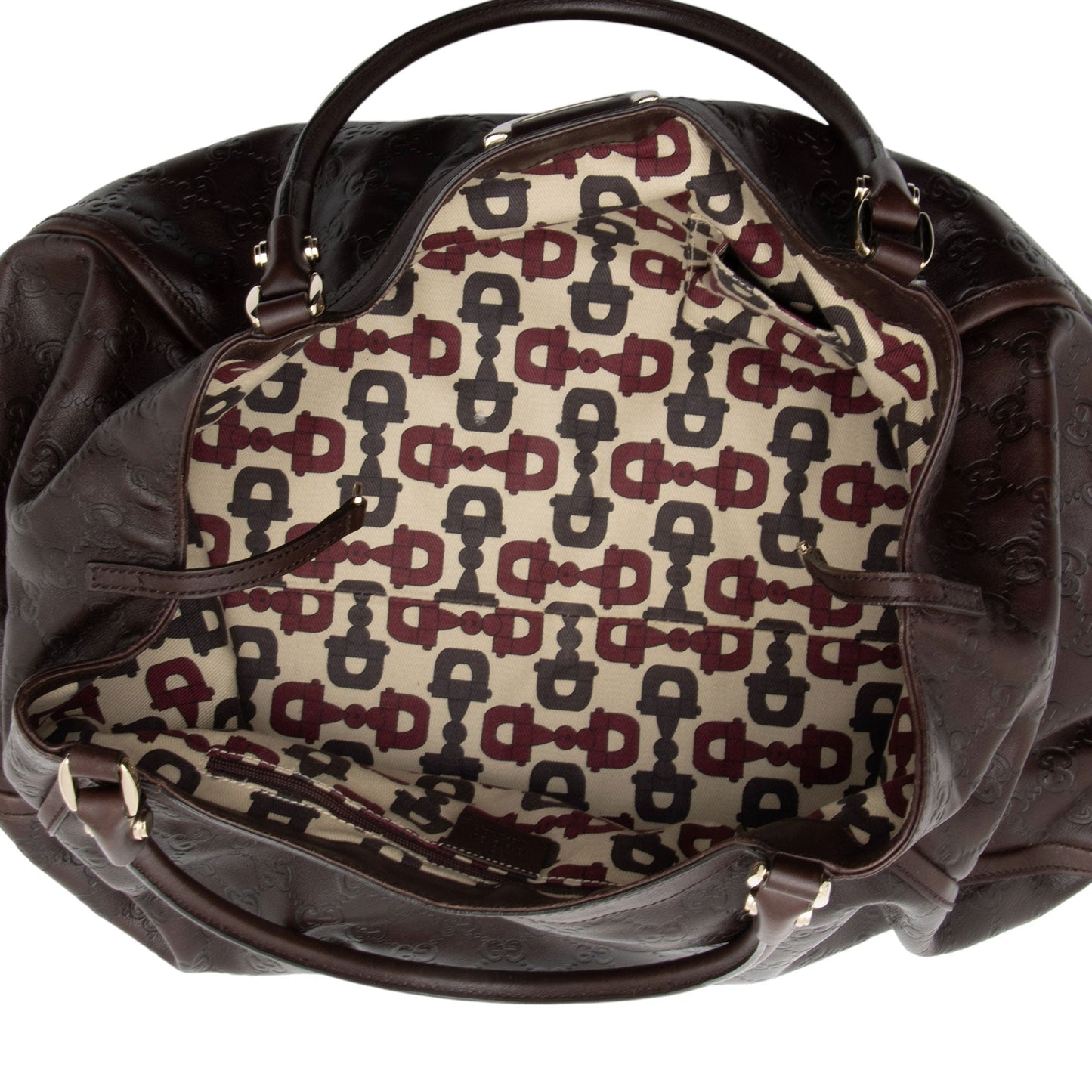 Gucci Guccissima Leather D Ring Large Hobo (SHF-SM0fmu)
