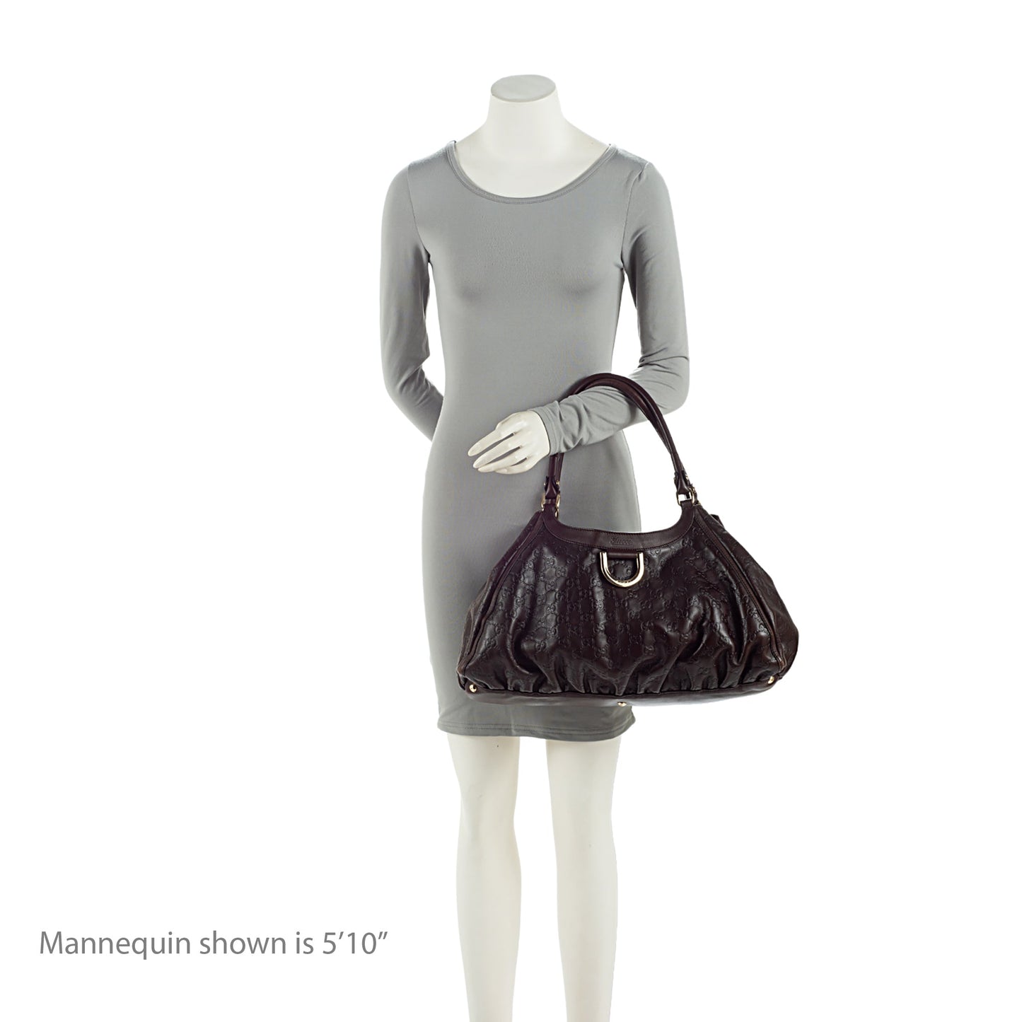 Gucci Guccissima Leather D Ring Large Hobo (SHF-SM0fmu)