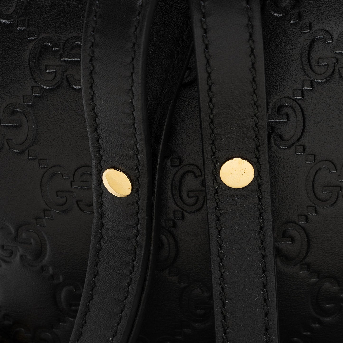 Gucci Guccissima Leather Padlock Backpack
