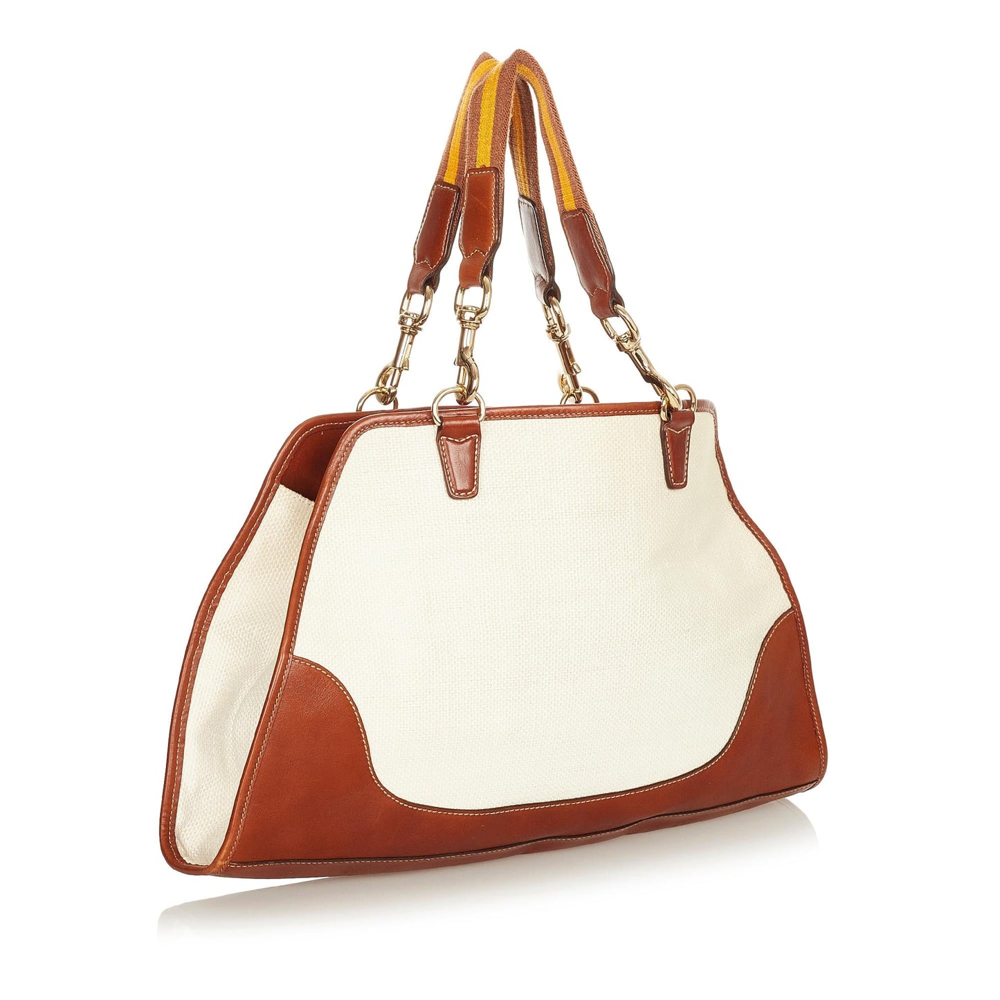 Gucci Horsebit Canvas Tote (SHG-24867)