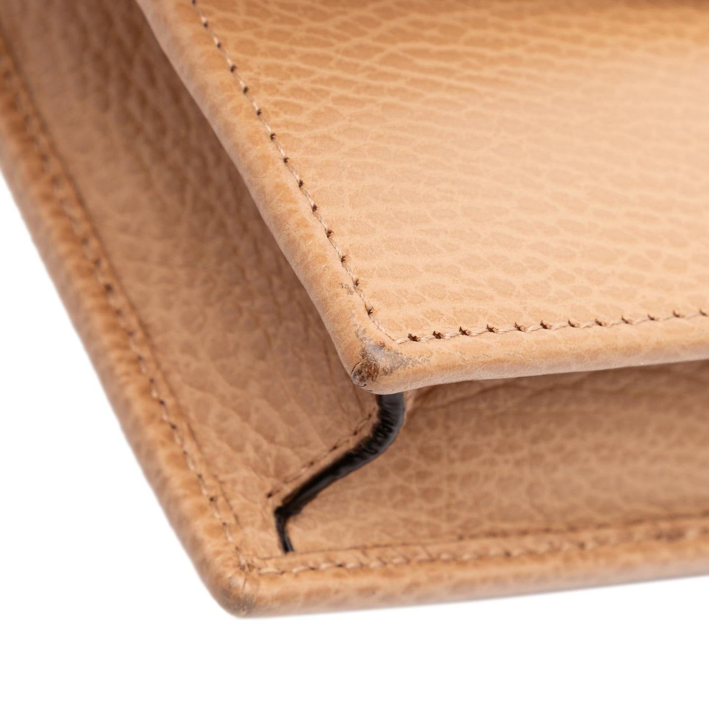 Gucci Interlocking G Dollar Calfskin Wallet on Chain