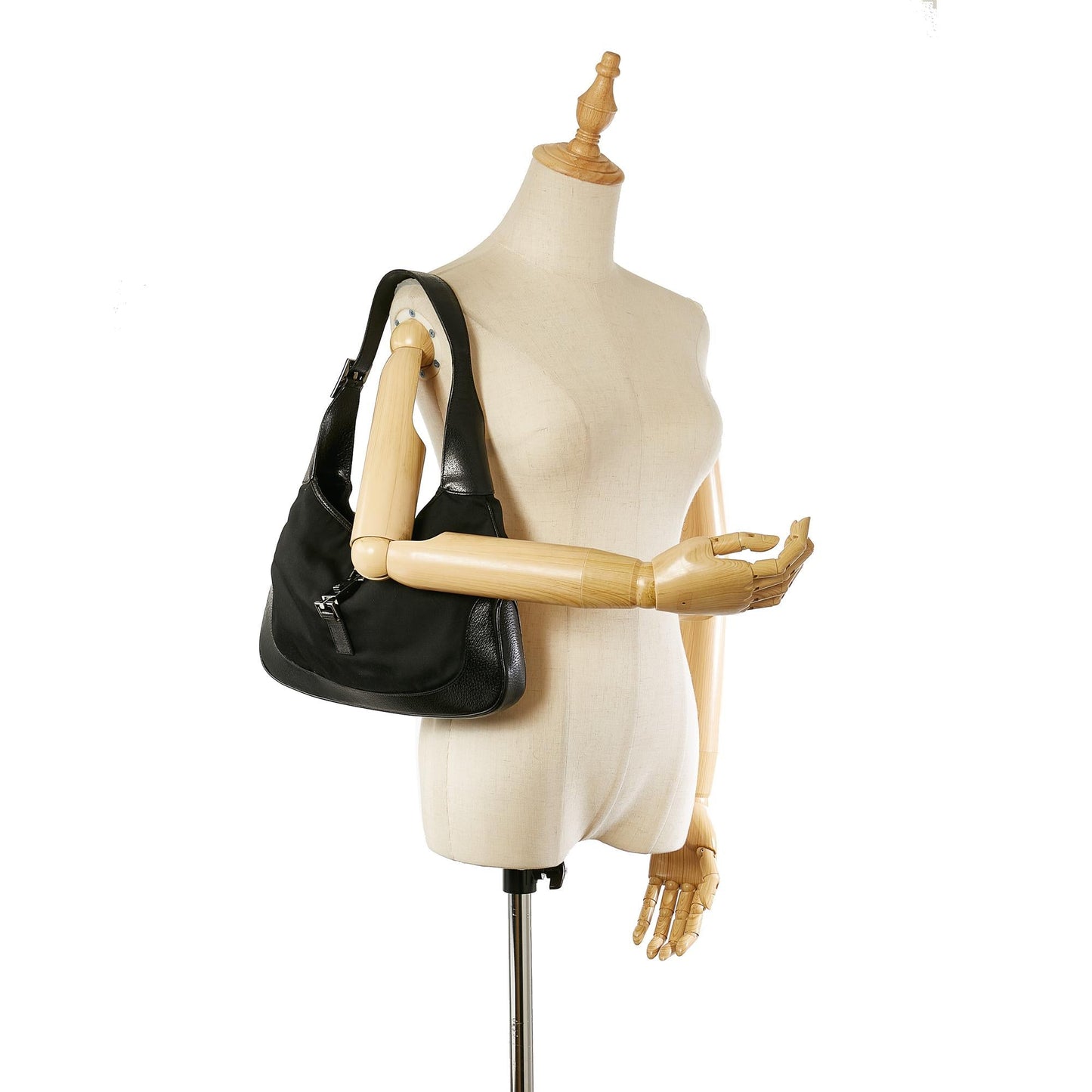 Gucci Jackie Canvas Hobo Bag