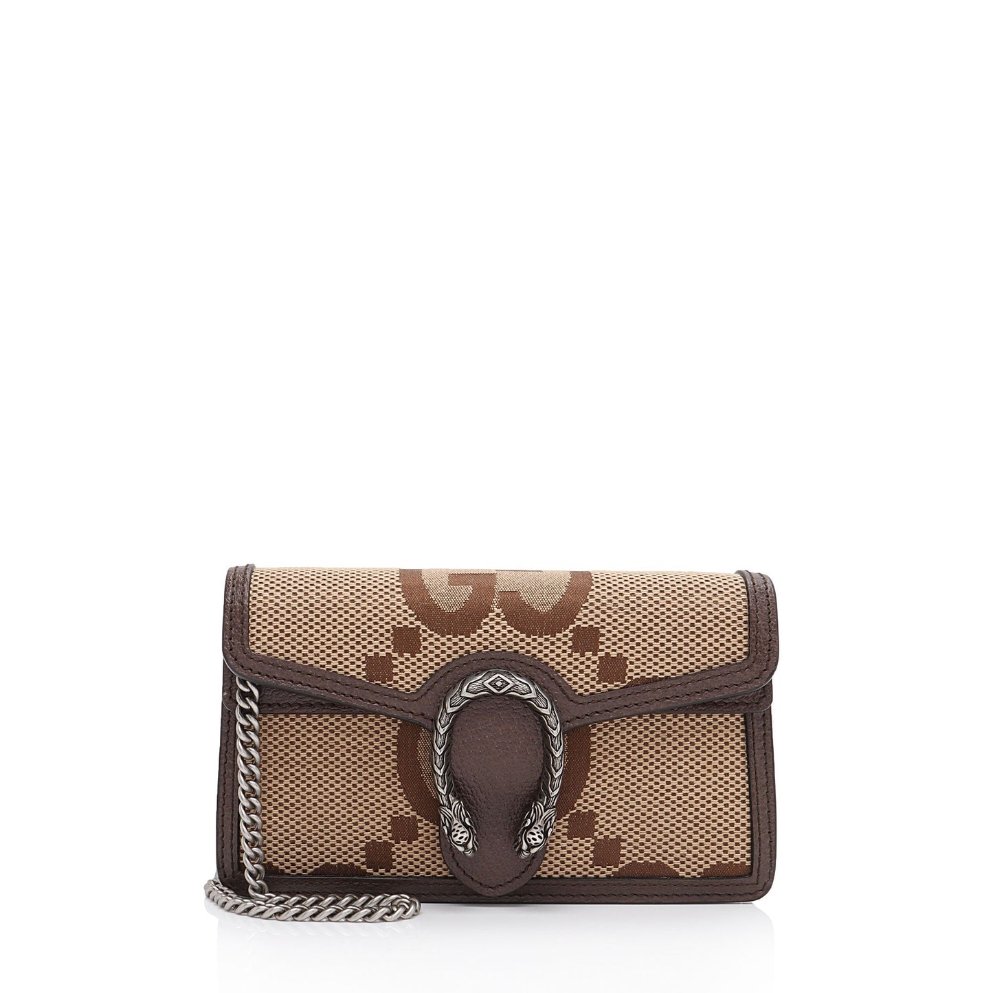 Gucci Jumbo GG Canvas Dionysus Super Mini Bag (SHF-YLTVkU)