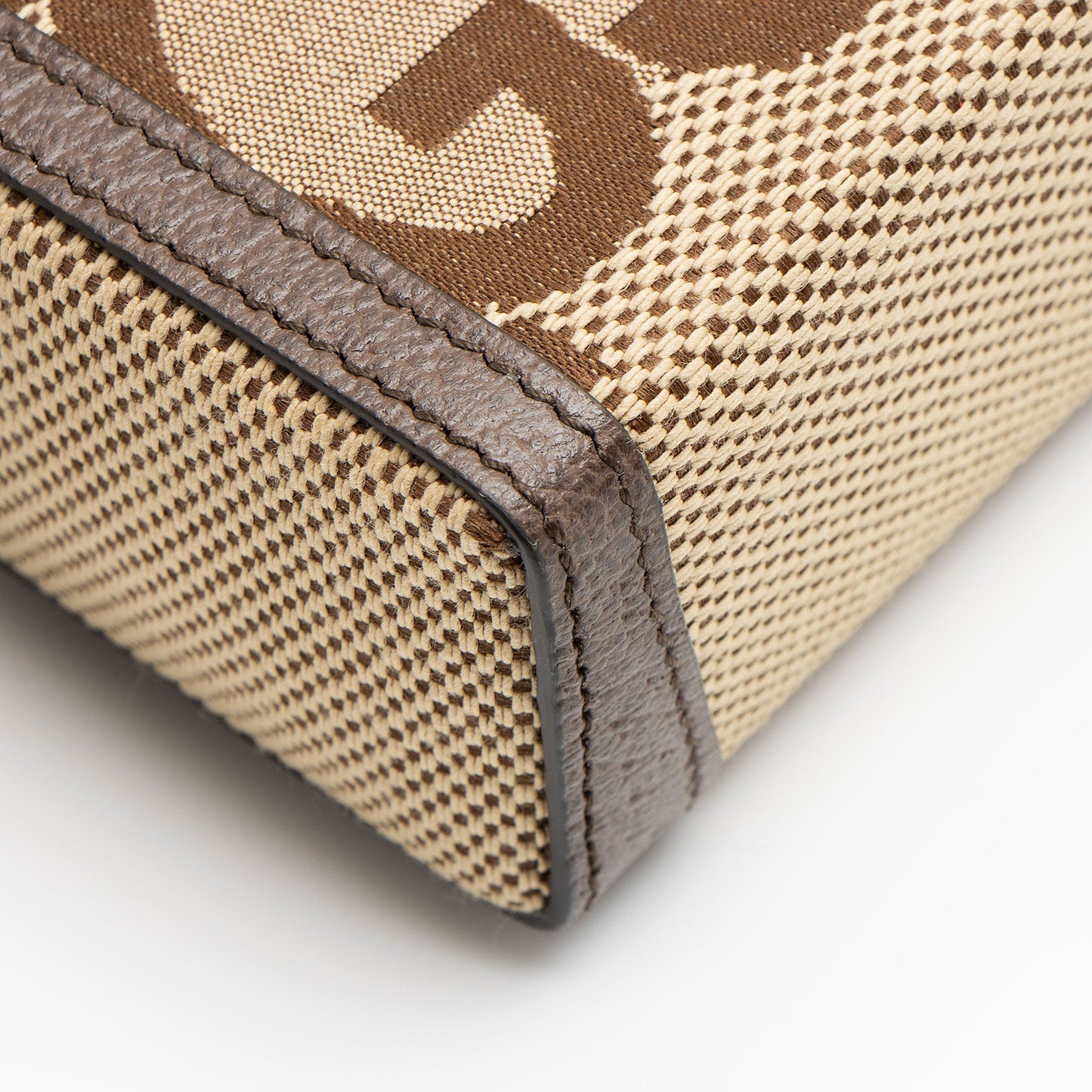 Gucci Jumbo GG Canvas Horsebit 1955 Mini Shoulder Bag