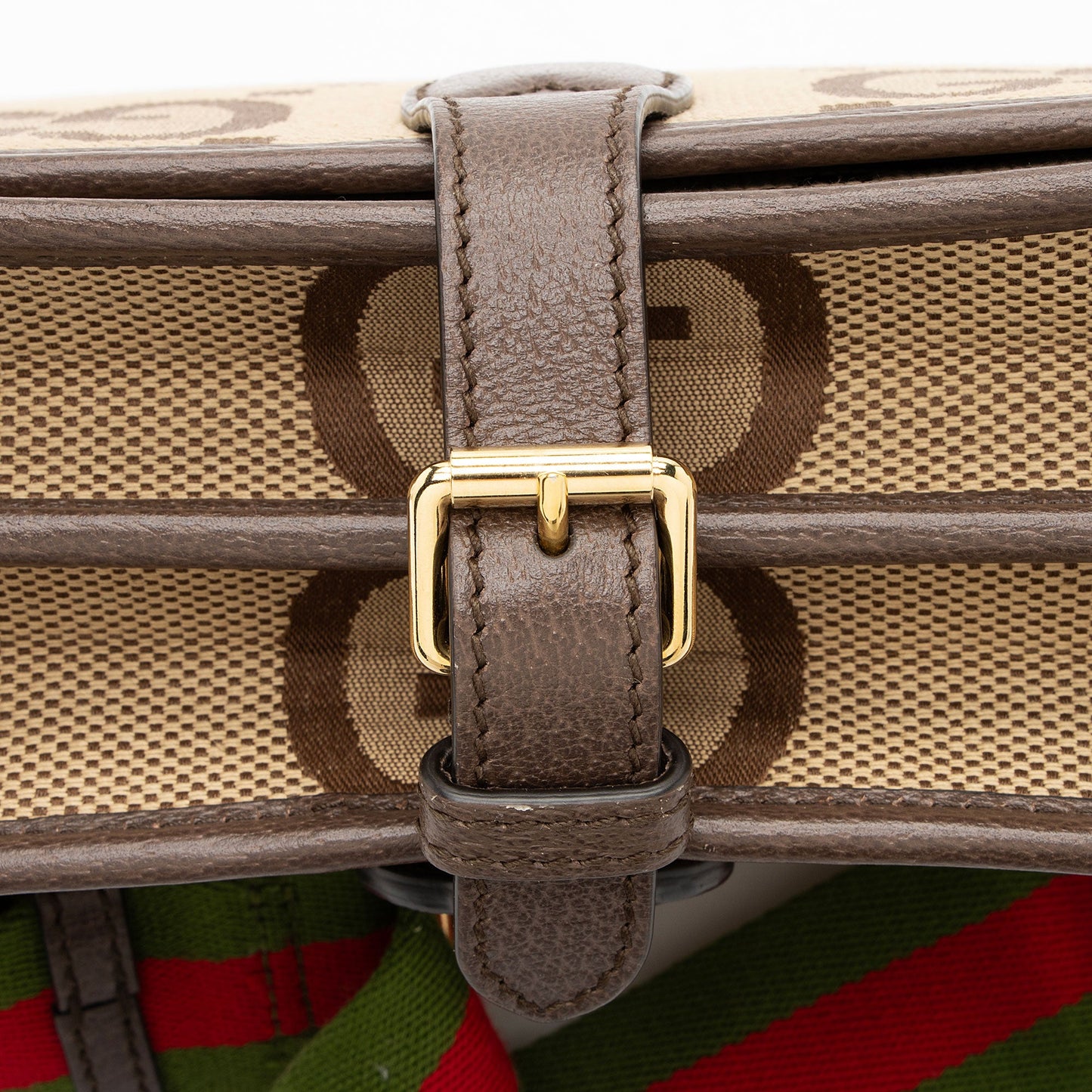Gucci Jumbo GG Canvas Mini Messenger