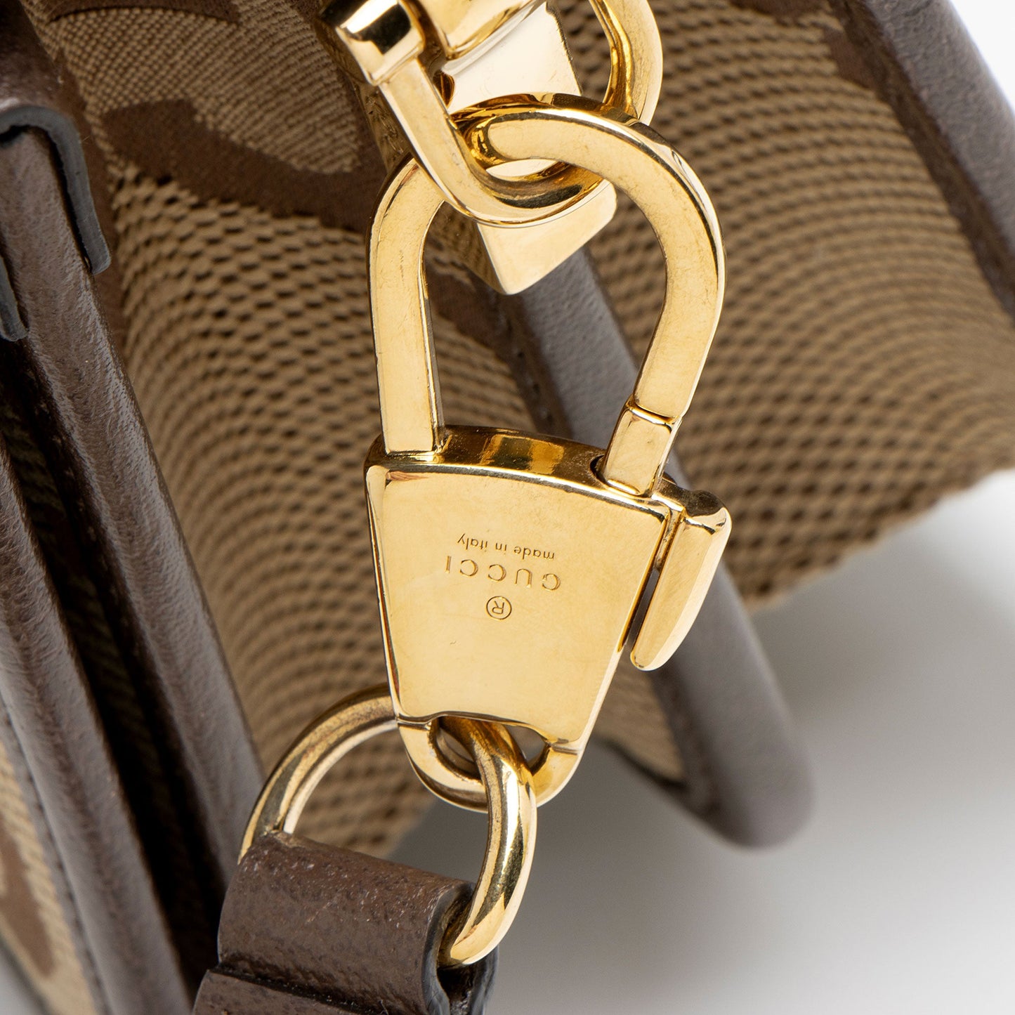 Gucci Jumbo GG Canvas Mini Messenger