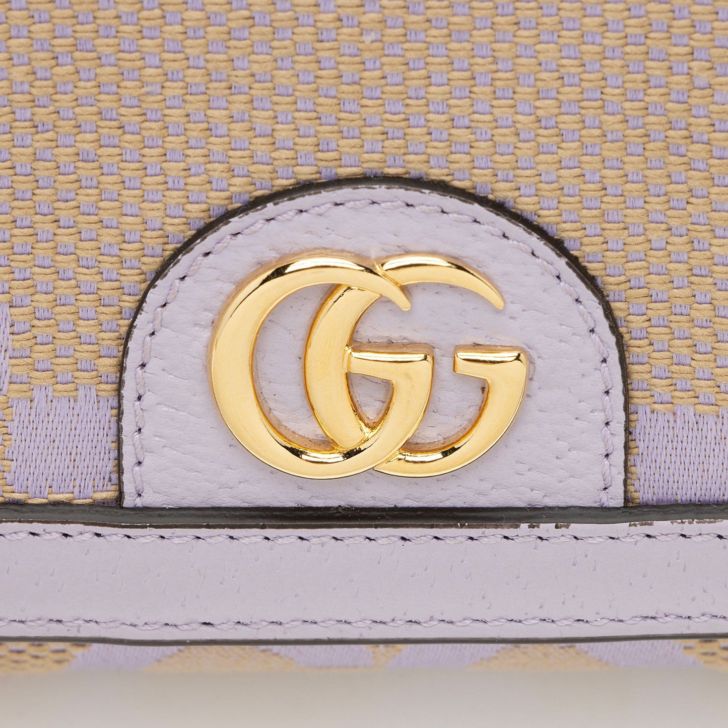 Gucci Jumbo GG Canvas Ophidia Continental Wallet on Chain